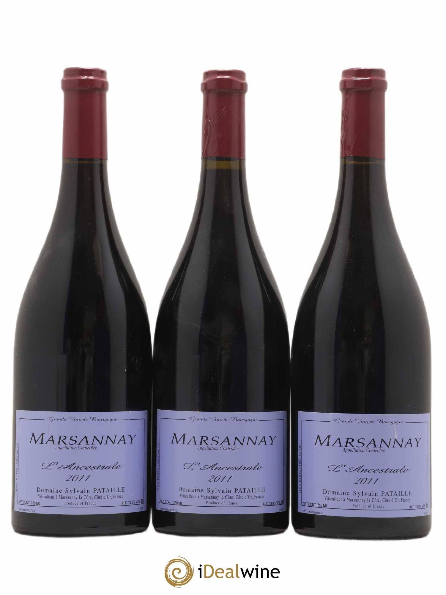 Marsannay L'Ancestrale Sylvain Pataille (Domaine) 2011 - Lot de 3 bouteilles - 0