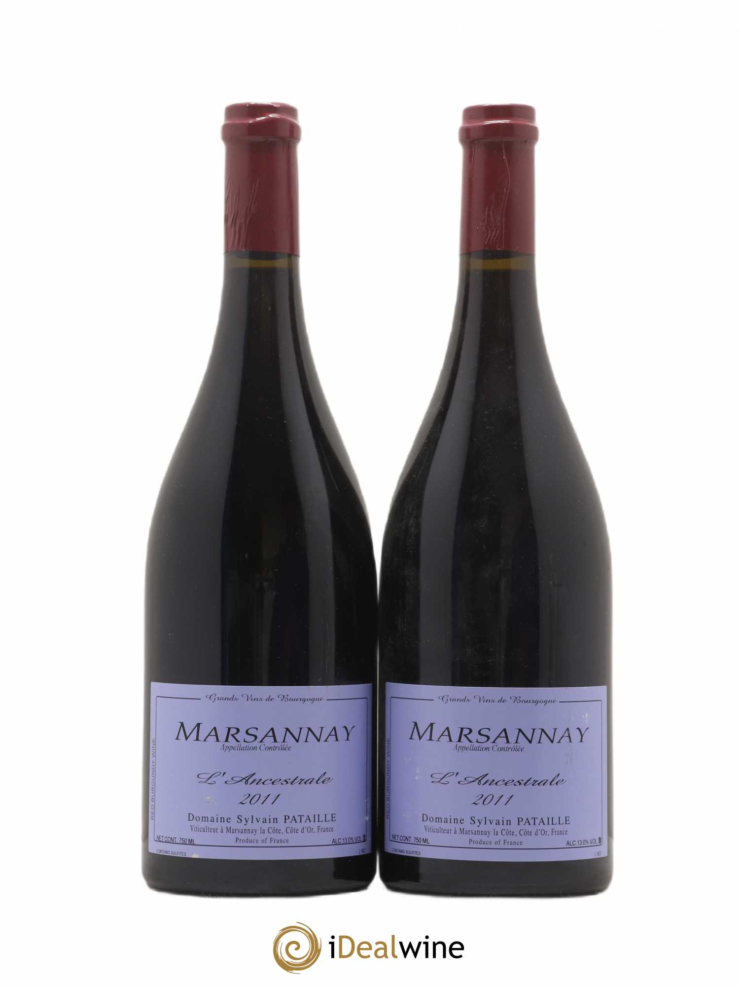 Marsannay L'Ancestrale Sylvain Pataille (Domaine) 2011 - Lot de 2 bouteilles - 0