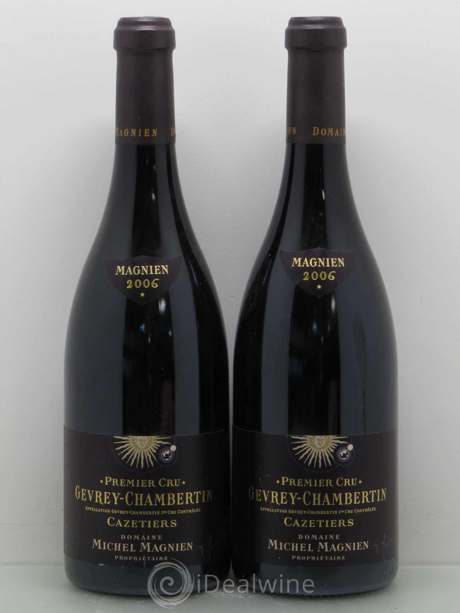 Gevrey-Chambertin 1er Cru Les Cazetiers Michel Magnien 2006 - Posten von 2 Flaschen - 0