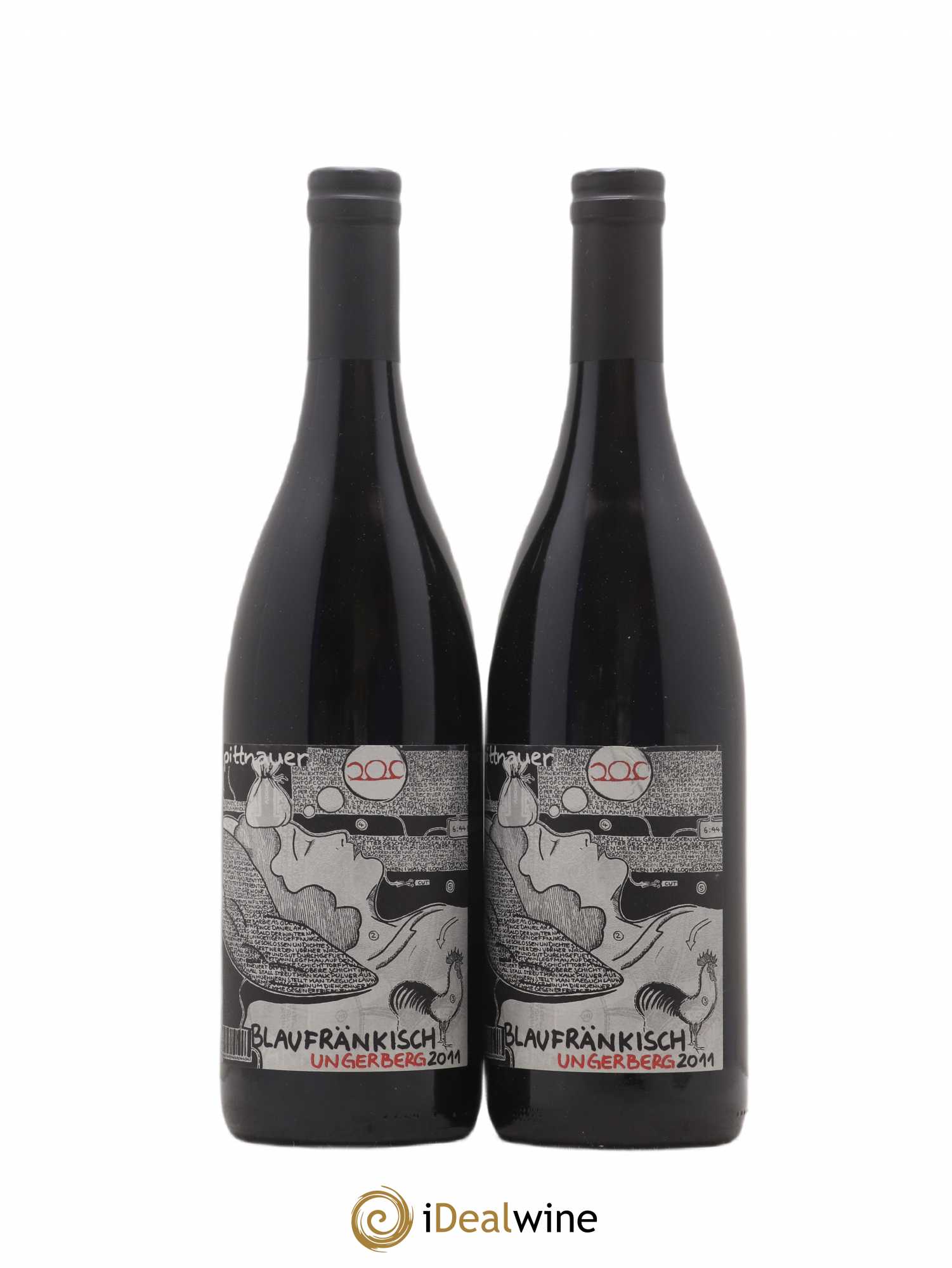 Autriche Blaufränkisch Ungerberg Weingut Pittnauer 2011 - Posten von 2 Flaschen - 0