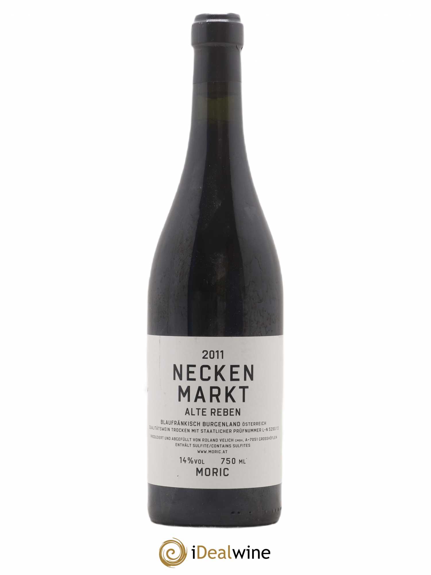 Autriche Necken Markt Alte Reben Weingut Moric 2011 - Posten von 1 Flasche - 0