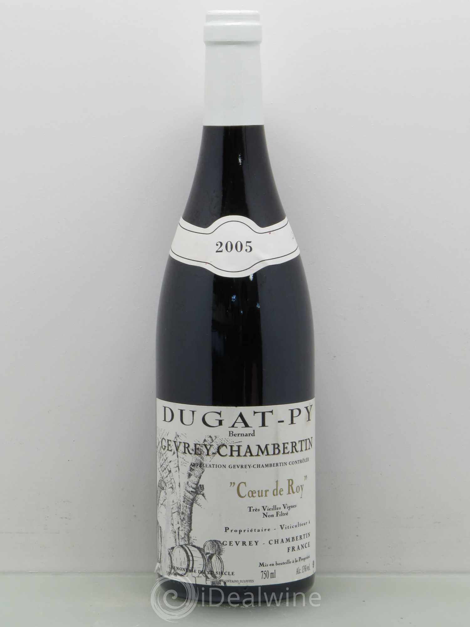 Gevrey-Chambertin Coeur de Roy Très Vieilles Vignes Dugat-Py Très Vieilles Vignes 2005 - Posten von 1 Flasche - 0