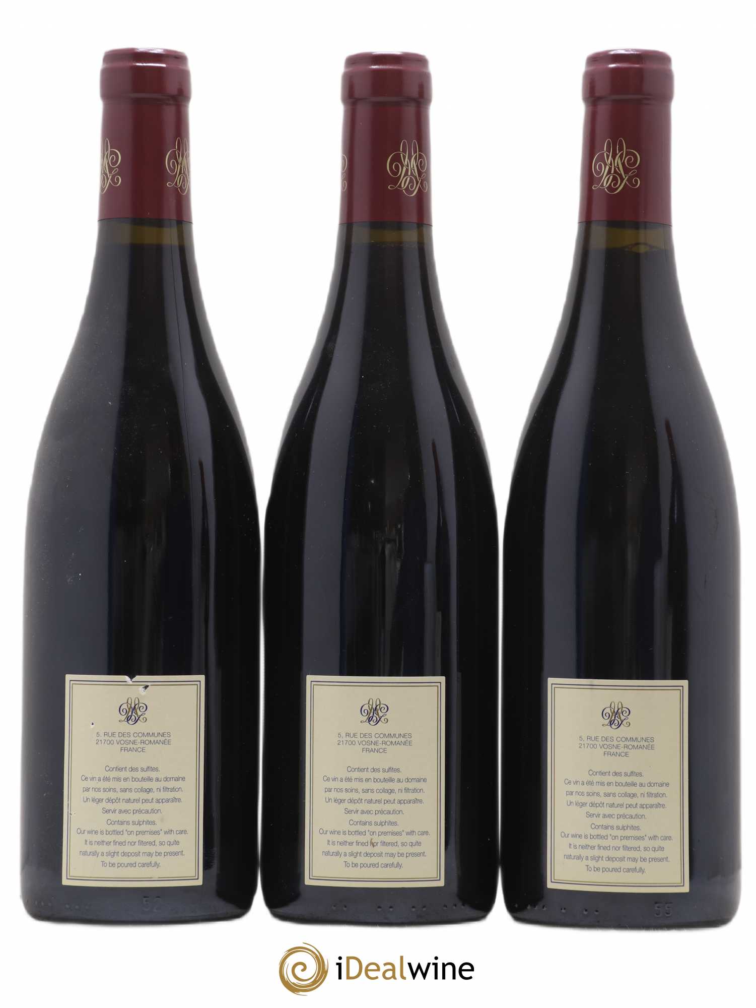 Nuits-Saint-Georges 1er Cru Les Vignes Rondes Mugneret-Gibourg (Domaine) 2011 - Lot de 3 bouteilles - 1