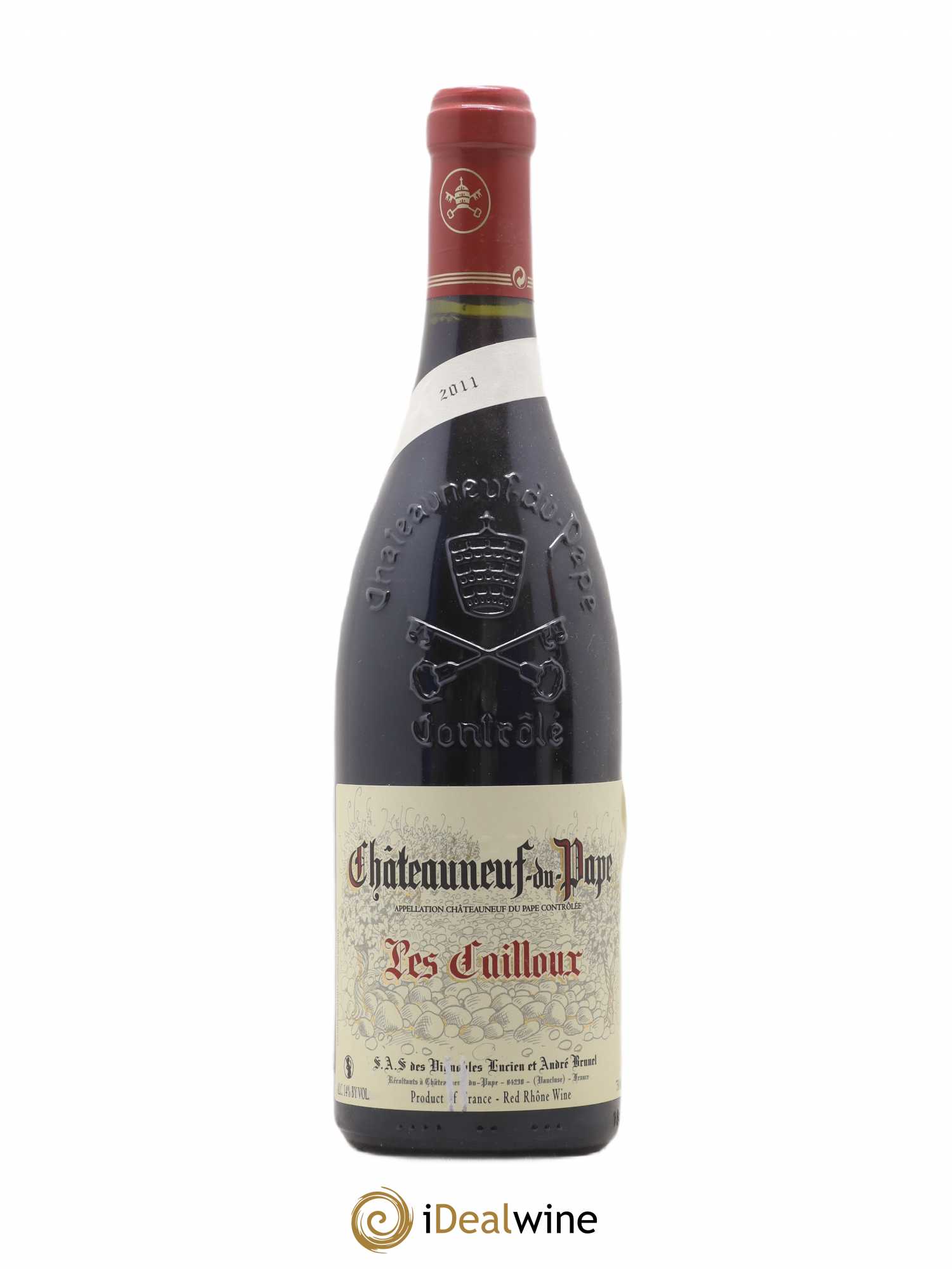 Châteauneuf-du-Pape Les Cailloux André Brunel 2011 - Lot de 1 bouteille - 0