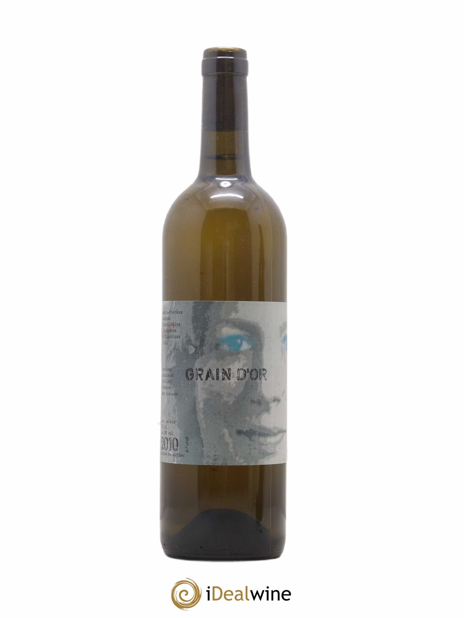 Valais Grain d'Or Ermitage Président Troillet Marie-Thérèse Chappaz - Domaine Des Claives Fully 2010 - Lot de 1 bouteille - 0