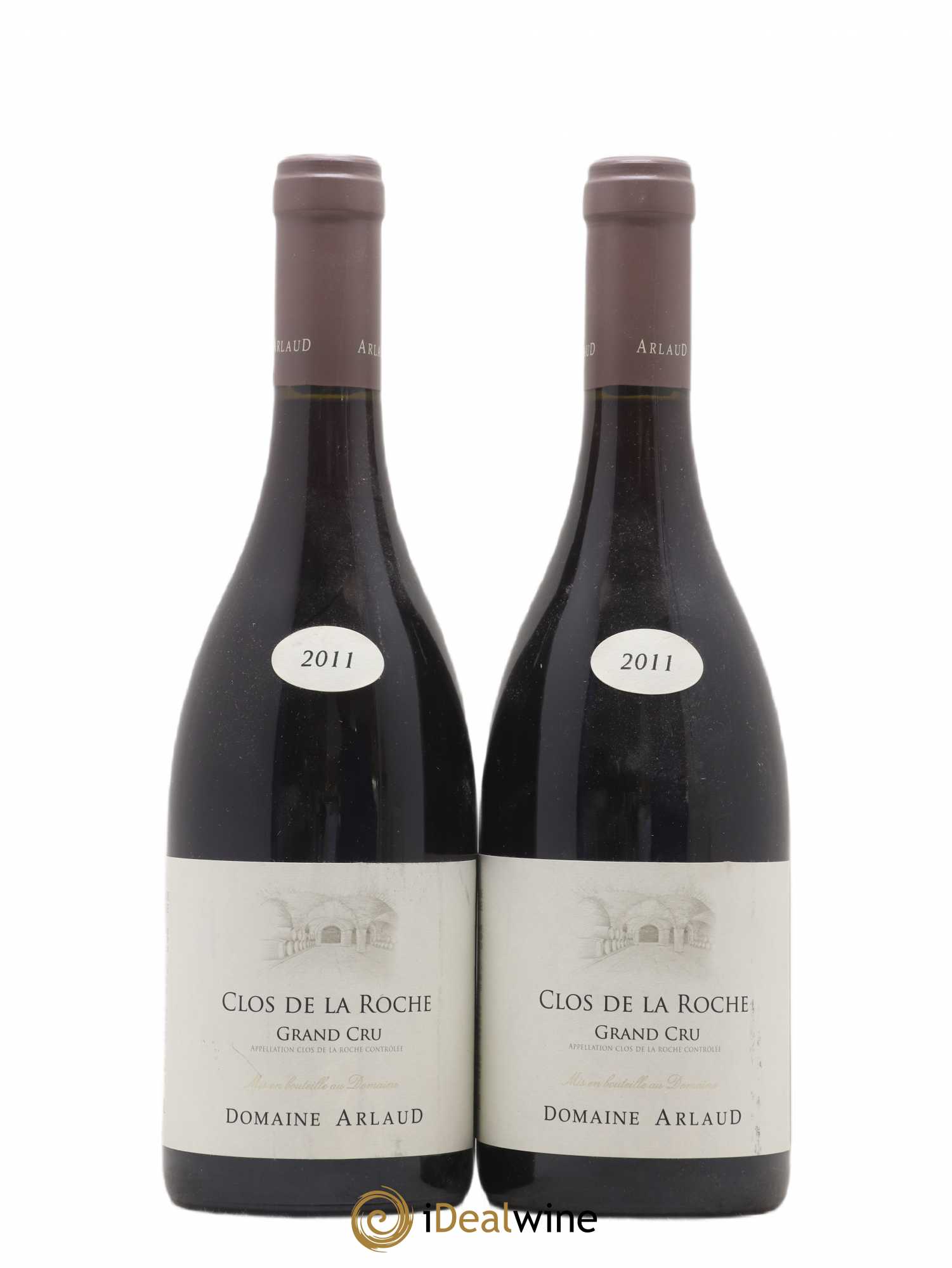 Clos de la Roche Grand Cru Arlaud 2011 - Lot de 2 bouteilles - 0