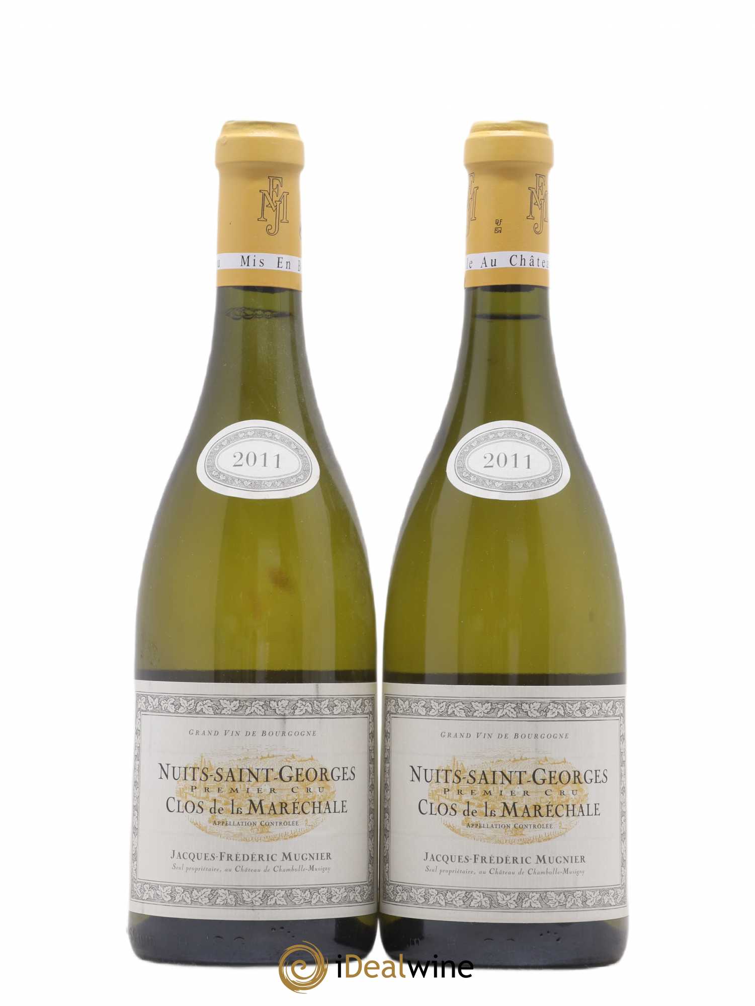 Nuits-Saint-Georges 1er Cru Clos de La Maréchale Jacques-Frédéric Mugnier 2011 - Lot de 2 bouteilles - 0