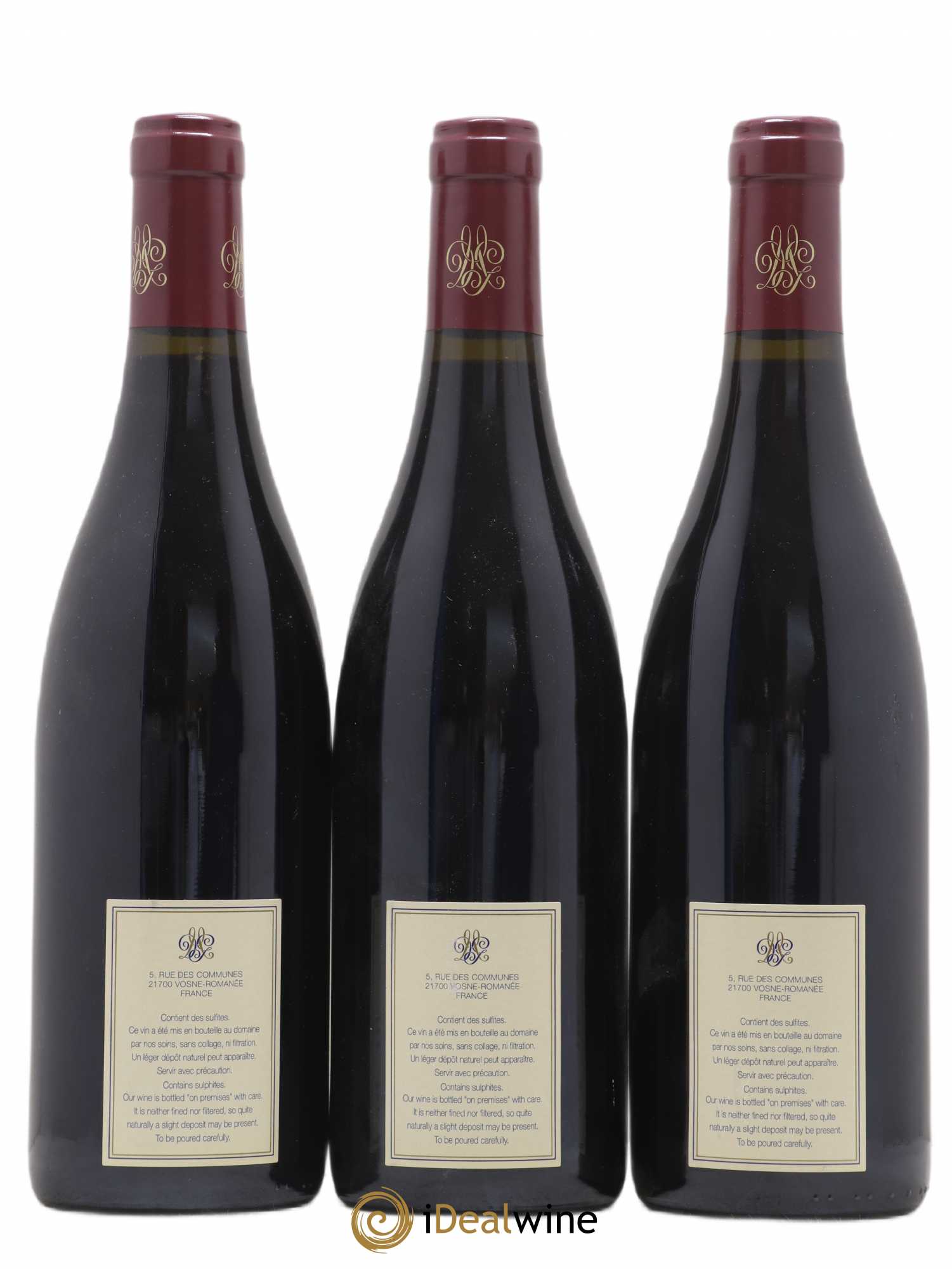 Nuits-Saint-Georges 1er Cru Les Chaignots Mugneret-Gibourg (Domaine) 2011 - Lot de 3 bouteilles - 1