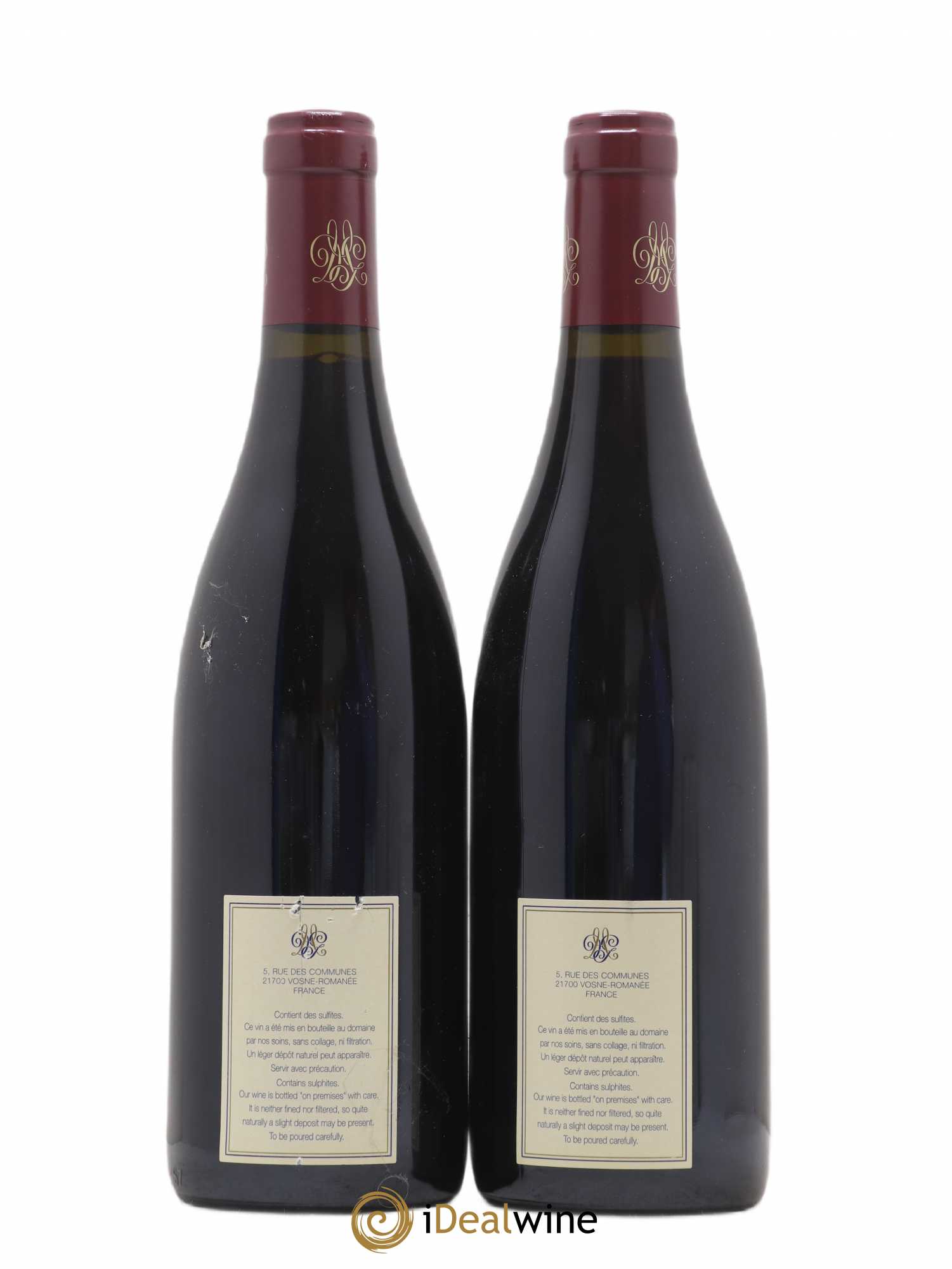 Clos de Vougeot Grand Cru Mugneret-Gibourg (Domaine) 2011 - Lot de 2 bouteilles - 1