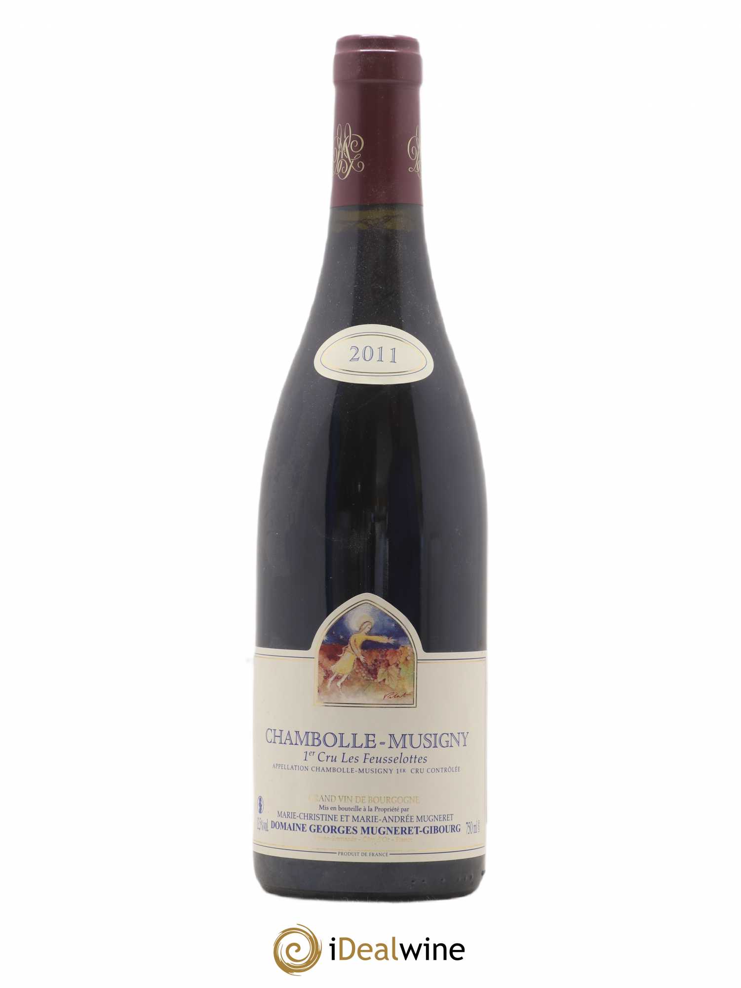 Chambolle-Musigny 1er Cru Les Feusselottes Mugneret-Gibourg (Domaine) 2011 - Lot de 1 bouteille - 0