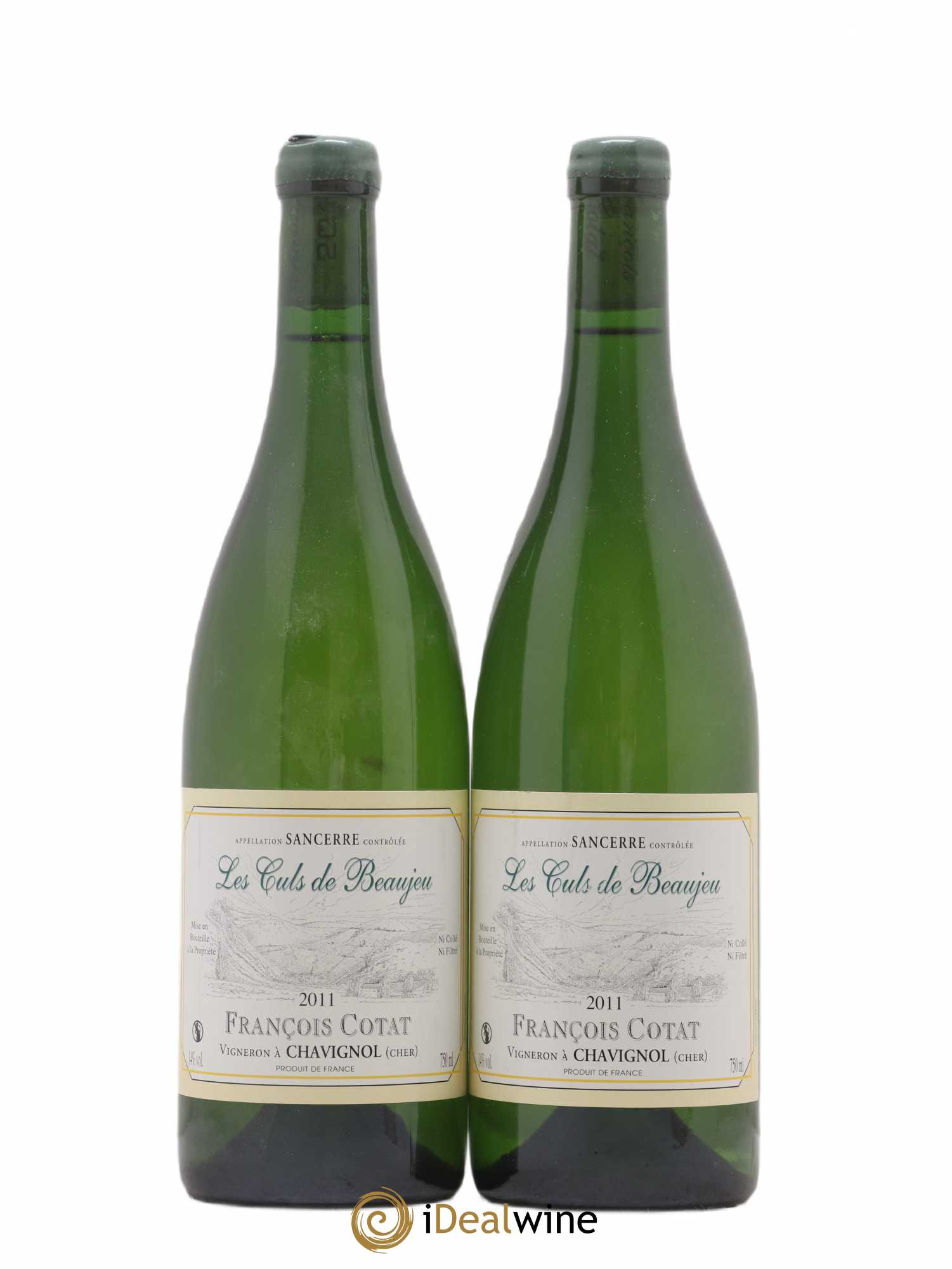 Sancerre Les Culs de Beaujeu François Cotat 2011 - Lot de 2 bouteilles - 0