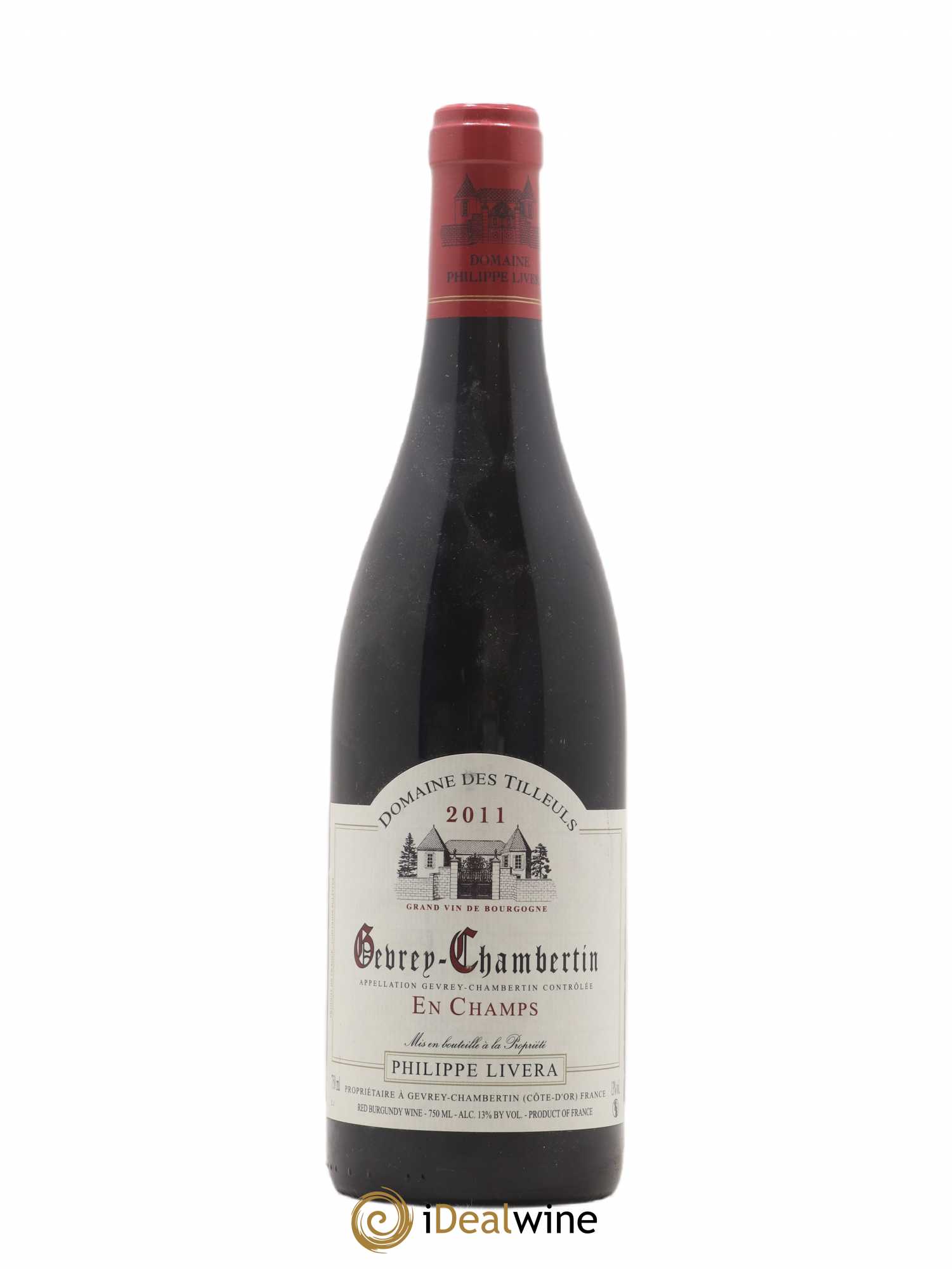 Gevrey-Chambertin En Champs Tilleuls (Domaine des) - Philippe Livera 2011 - Lot de 1 bouteille - 0