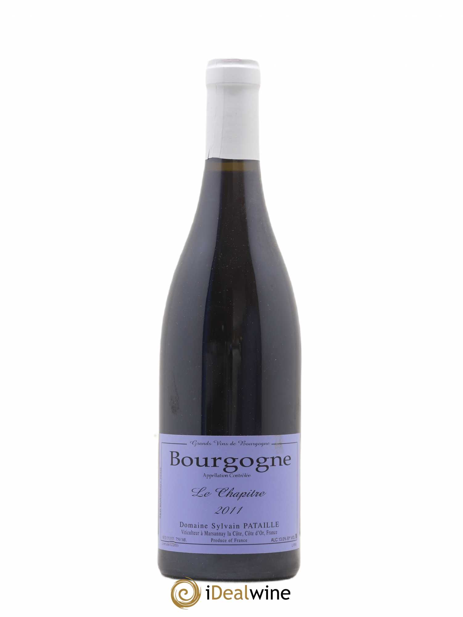 Bourgogne Le Chapitre Sylvain Pataille (Domaine) 2011 - Lot de 1 bouteille - 0
