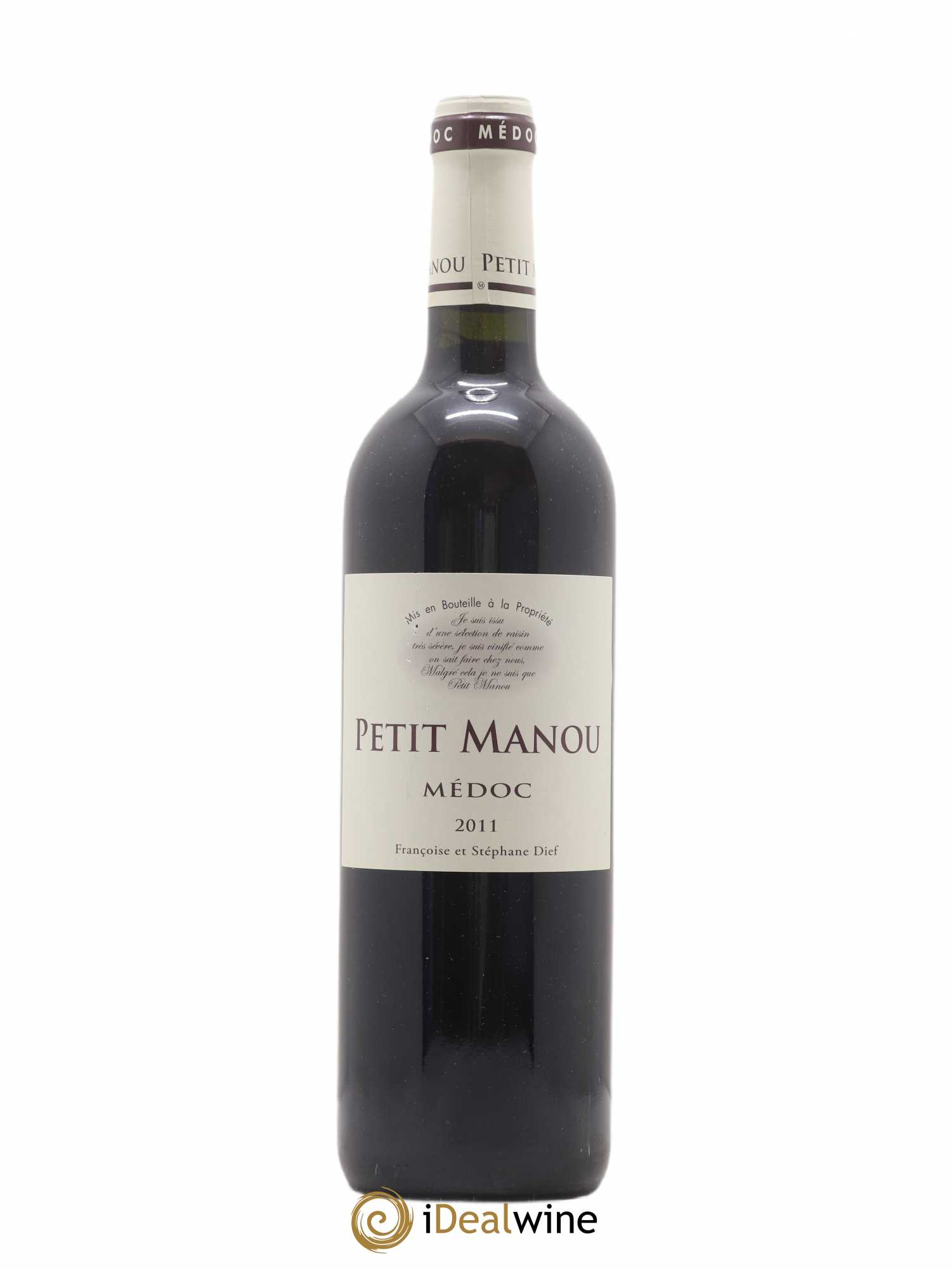 Médoc Petit Manou 2011 - Lot de 1 bouteille - 0