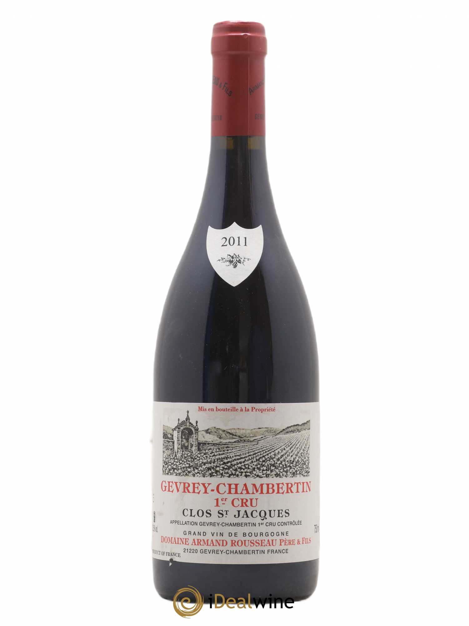 Gevrey-Chambertin 1er Cru Clos Saint-Jacques Armand Rousseau (Domaine) 2011 - Lot de 1 bouteille - 0