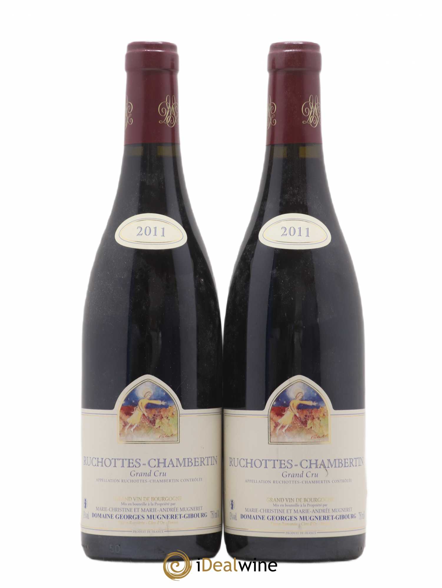 Ruchottes-Chambertin Grand Cru Mugneret-Gibourg (Domaine) 2011 - Lot de 2 bouteilles - 0
