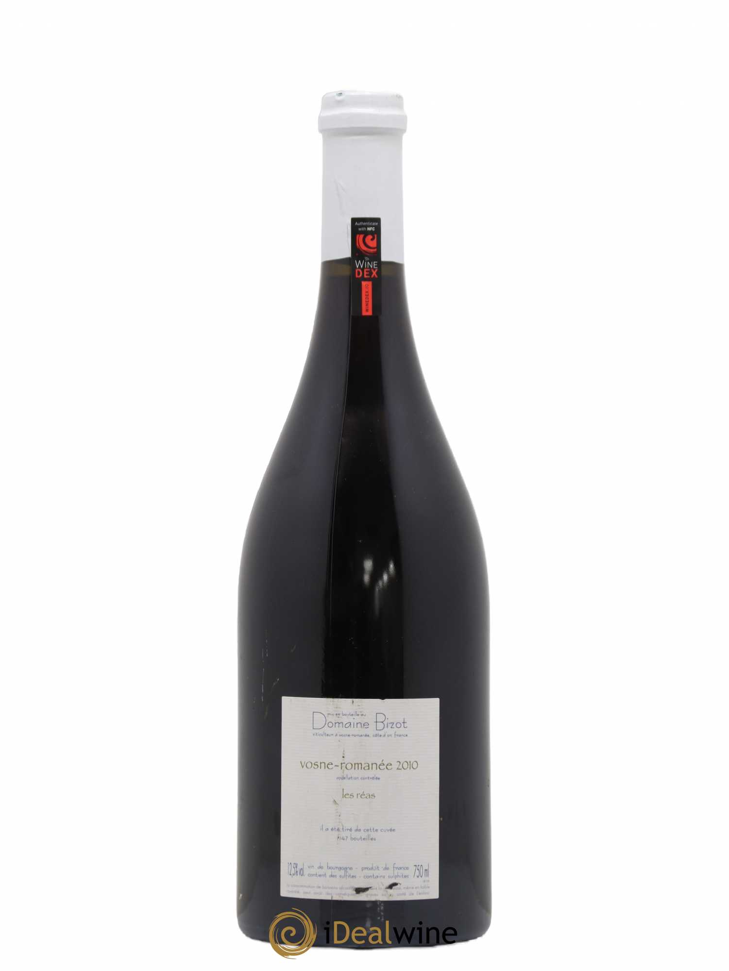 Vosne-Romanée Les Réas Bizot (Domaine) 2010 - Lot de 1 bouteille - 1