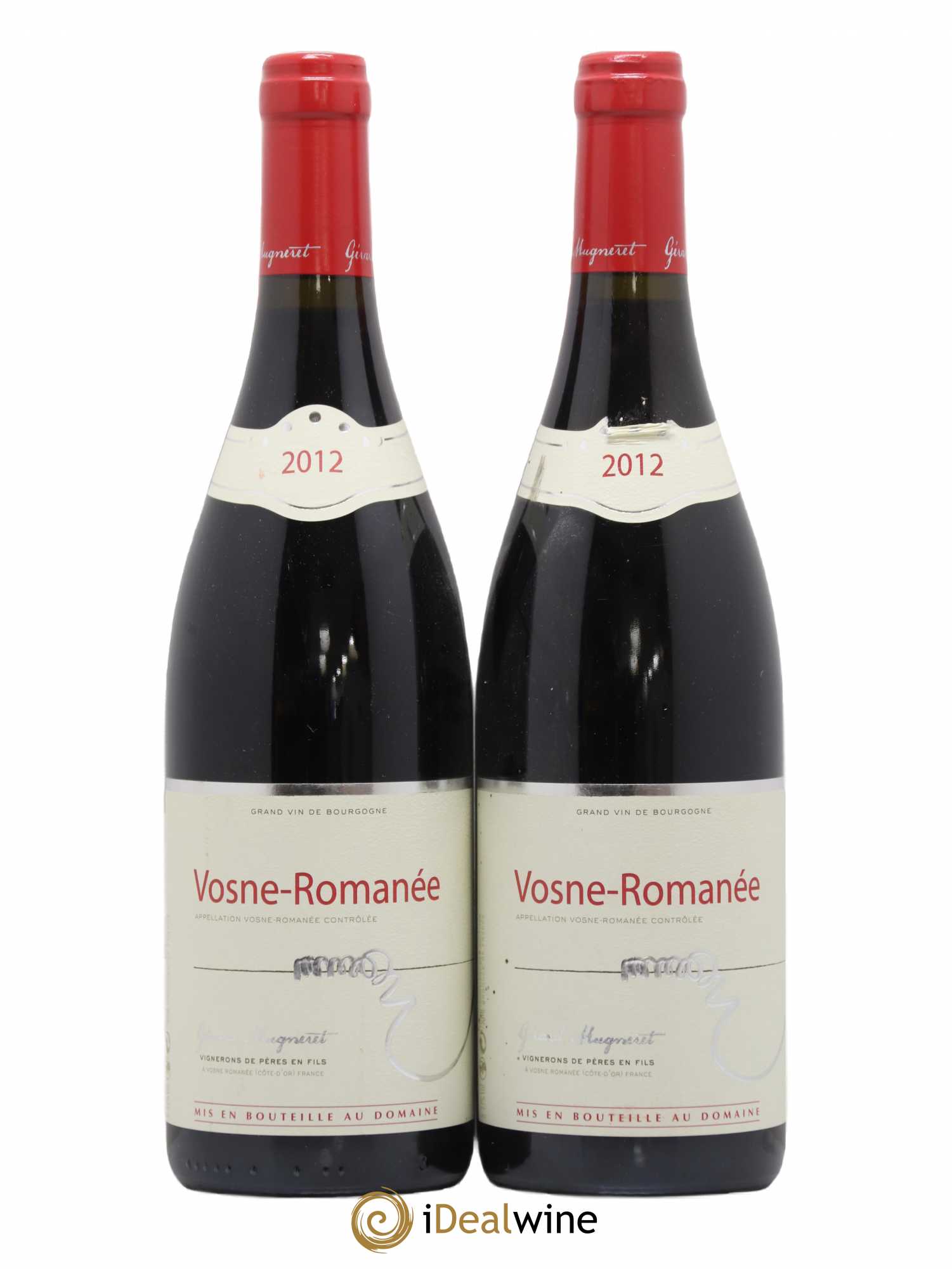 Vosne-Romanée Gérard Mugneret 2012 - Lot de 2 bouteilles - 0