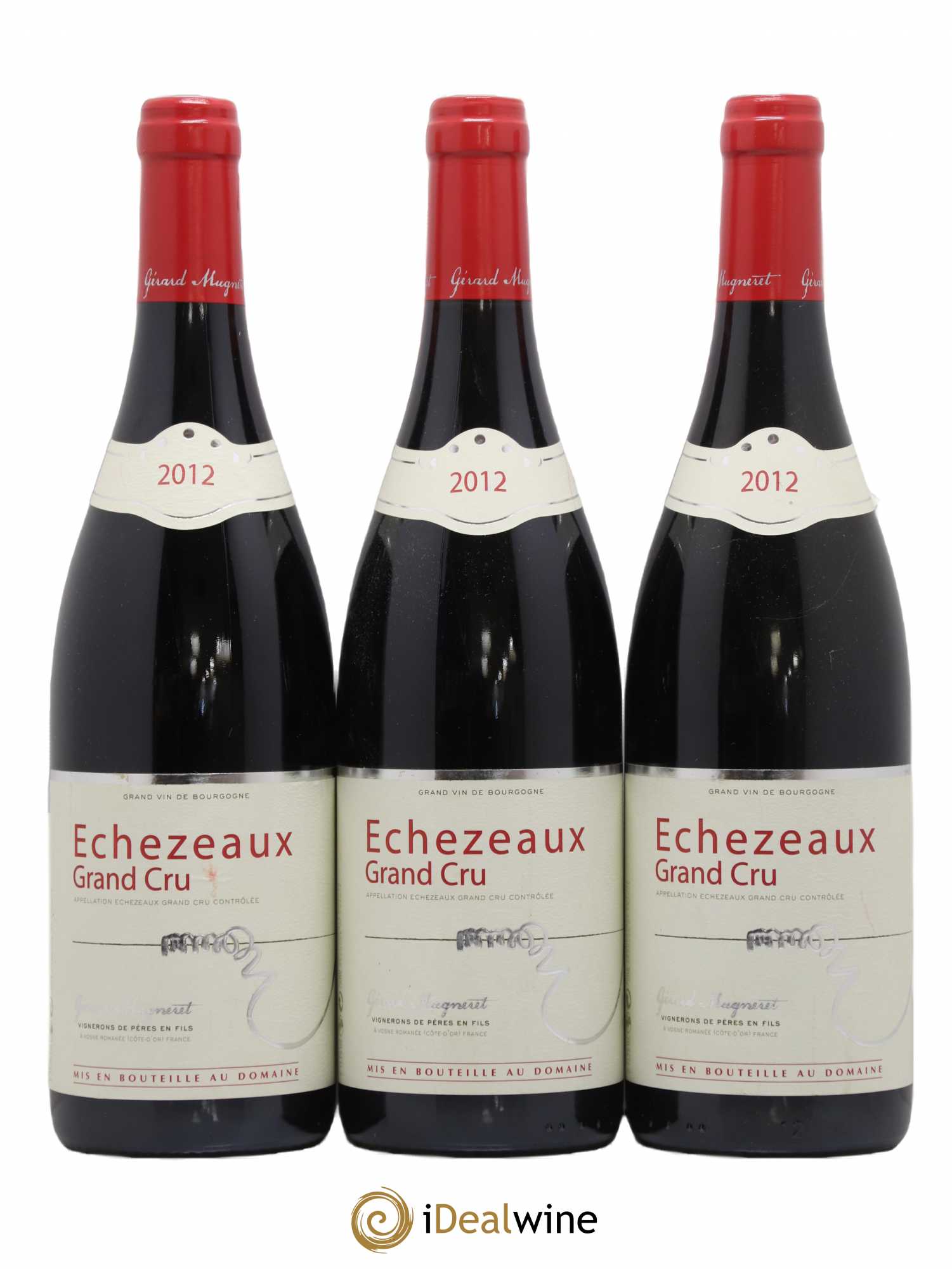 Echezeaux Grand Cru Gérard Mugneret 2012 - Lot de 3 bouteilles - 0