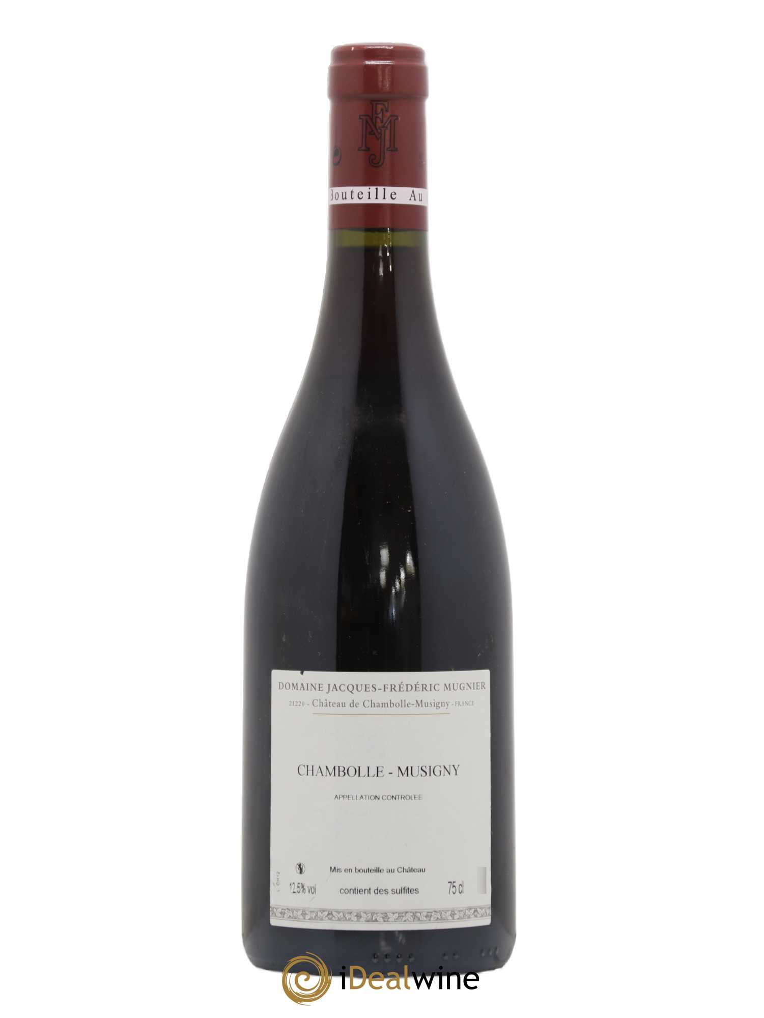 Chambolle-Musigny Jacques-Frédéric Mugnier 2012 - Lot de 1 bouteille - 1