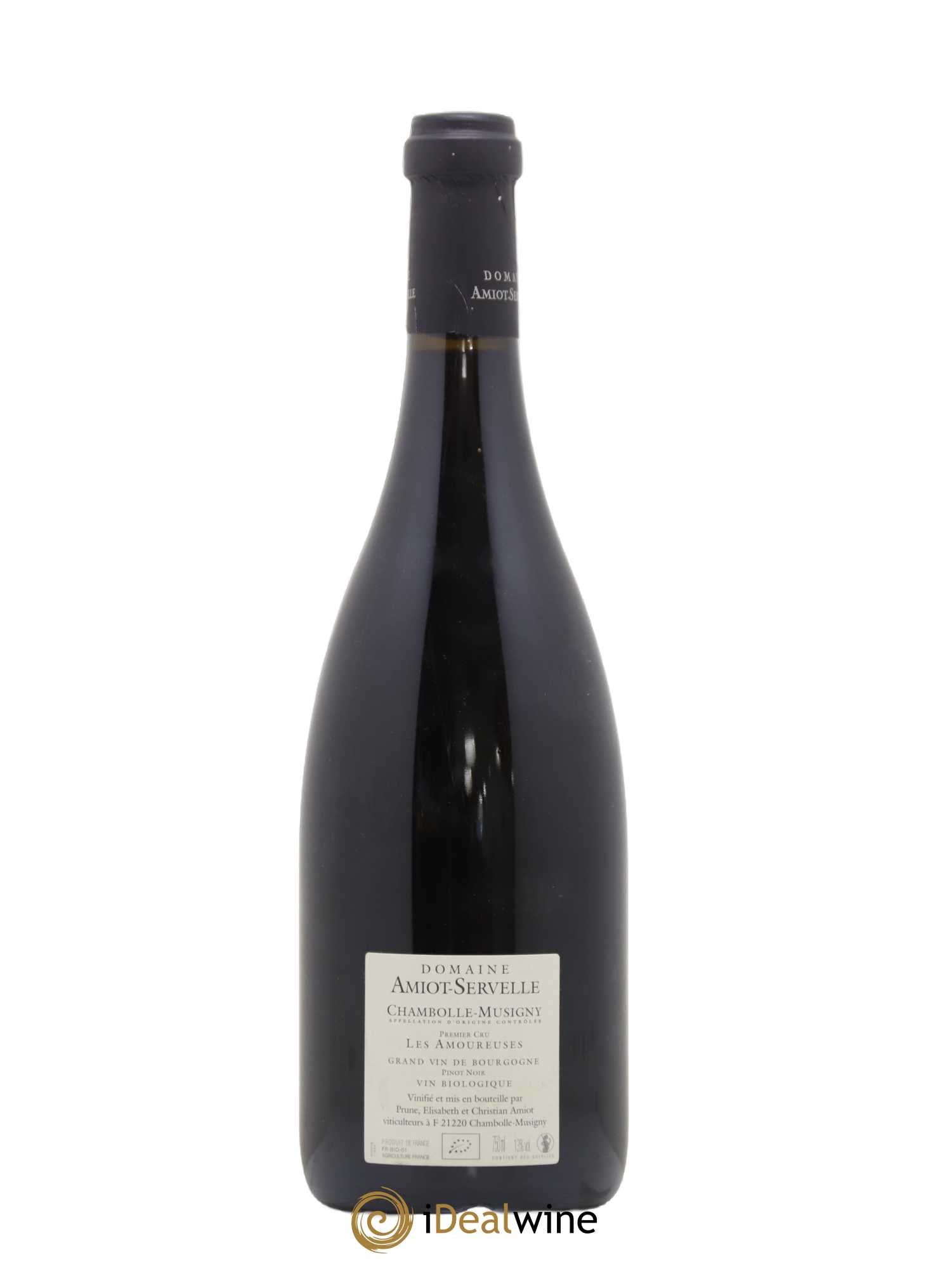 Chambolle-Musigny 1er Cru Les Amoureuses Amiot-Servelle 2012 - Lot de 1 bouteille - 1