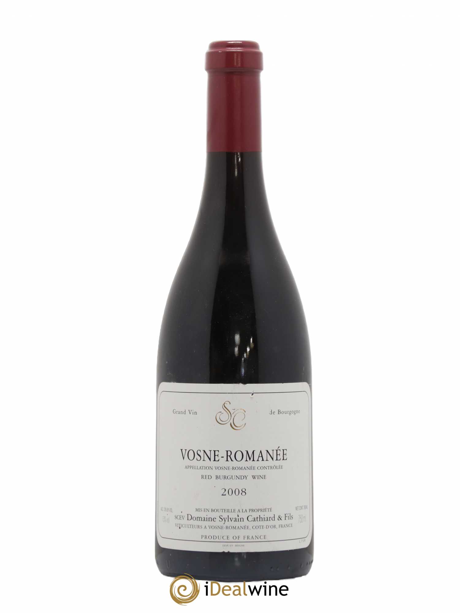 Vosne-Romanée Sylvain Cathiard & Fils 2008 - Lot de 1 bouteille - 0