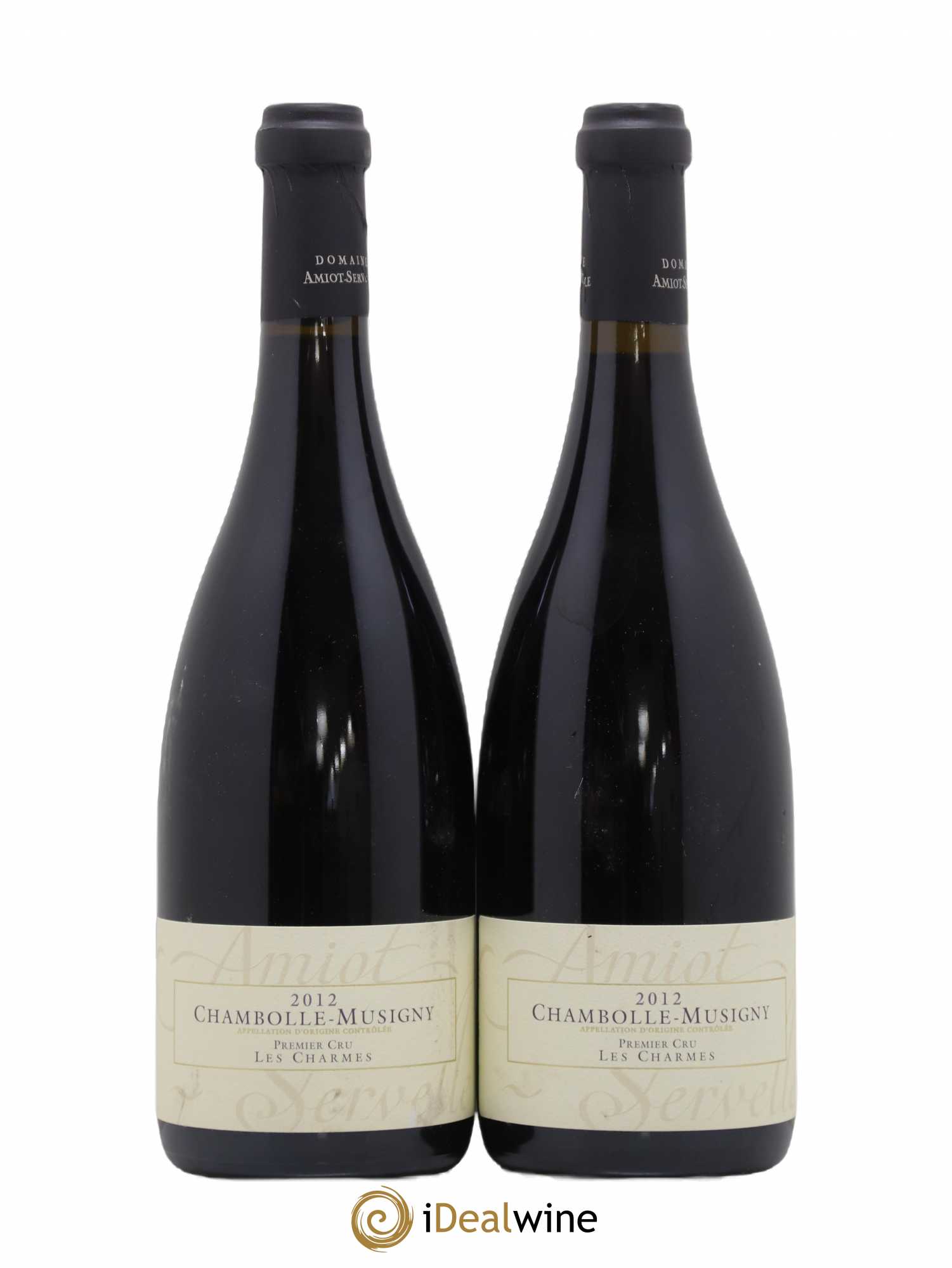 Chambolle-Musigny 1er Cru Les Charmes Amiot-Servelle 2012 - Lot de 2 bouteilles - 0