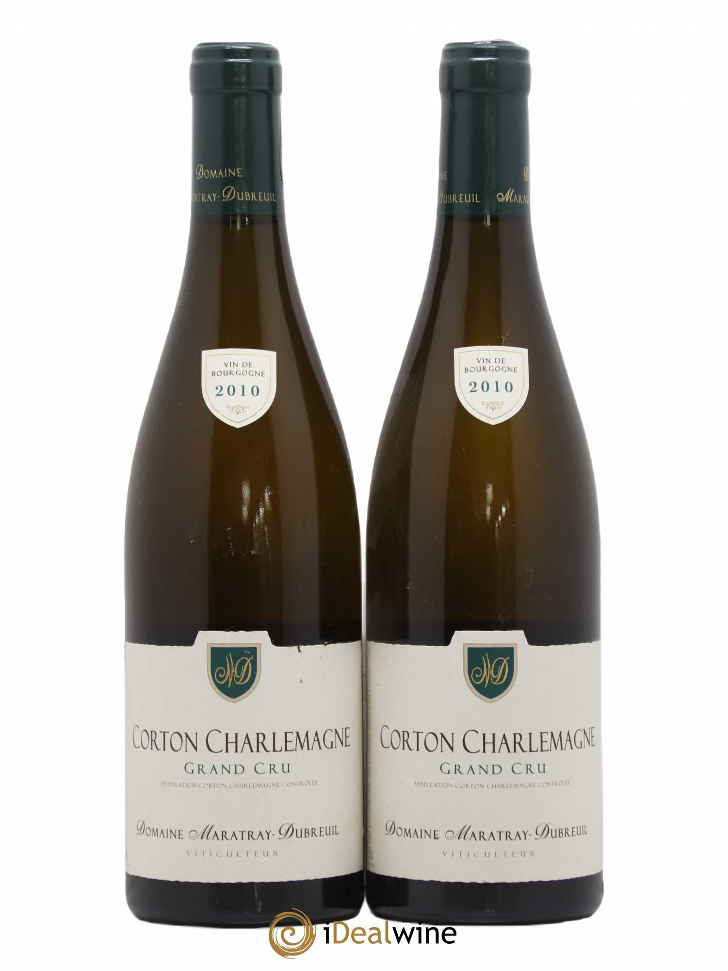 Corton-Charlemagne Grand Cru 2010 - Posten von 2 Flaschen - 0