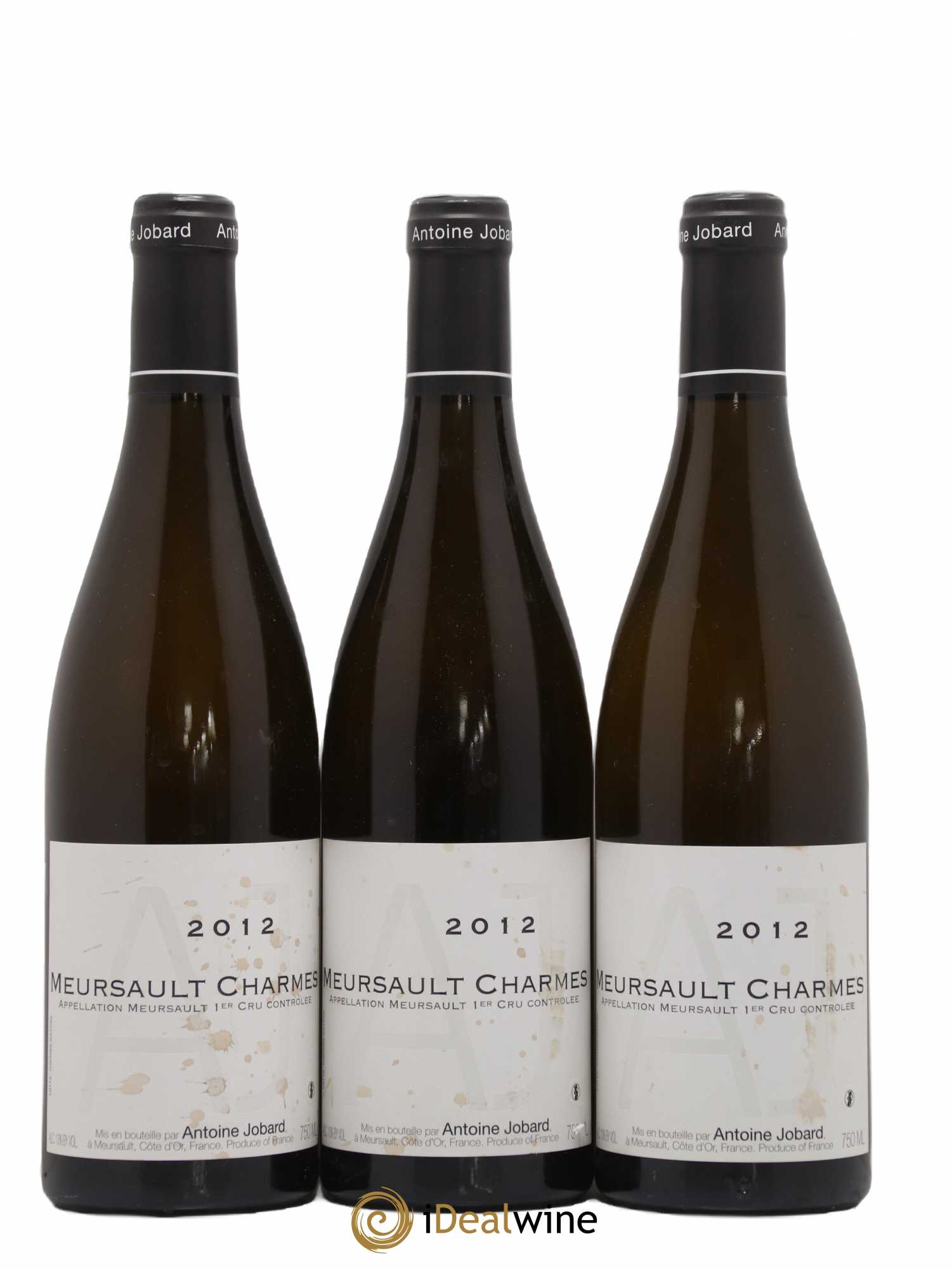 Meursault 1er Cru Charmes François et Antoine Jobard (Domaine) 2012 - Lot de 3 bouteilles - 0