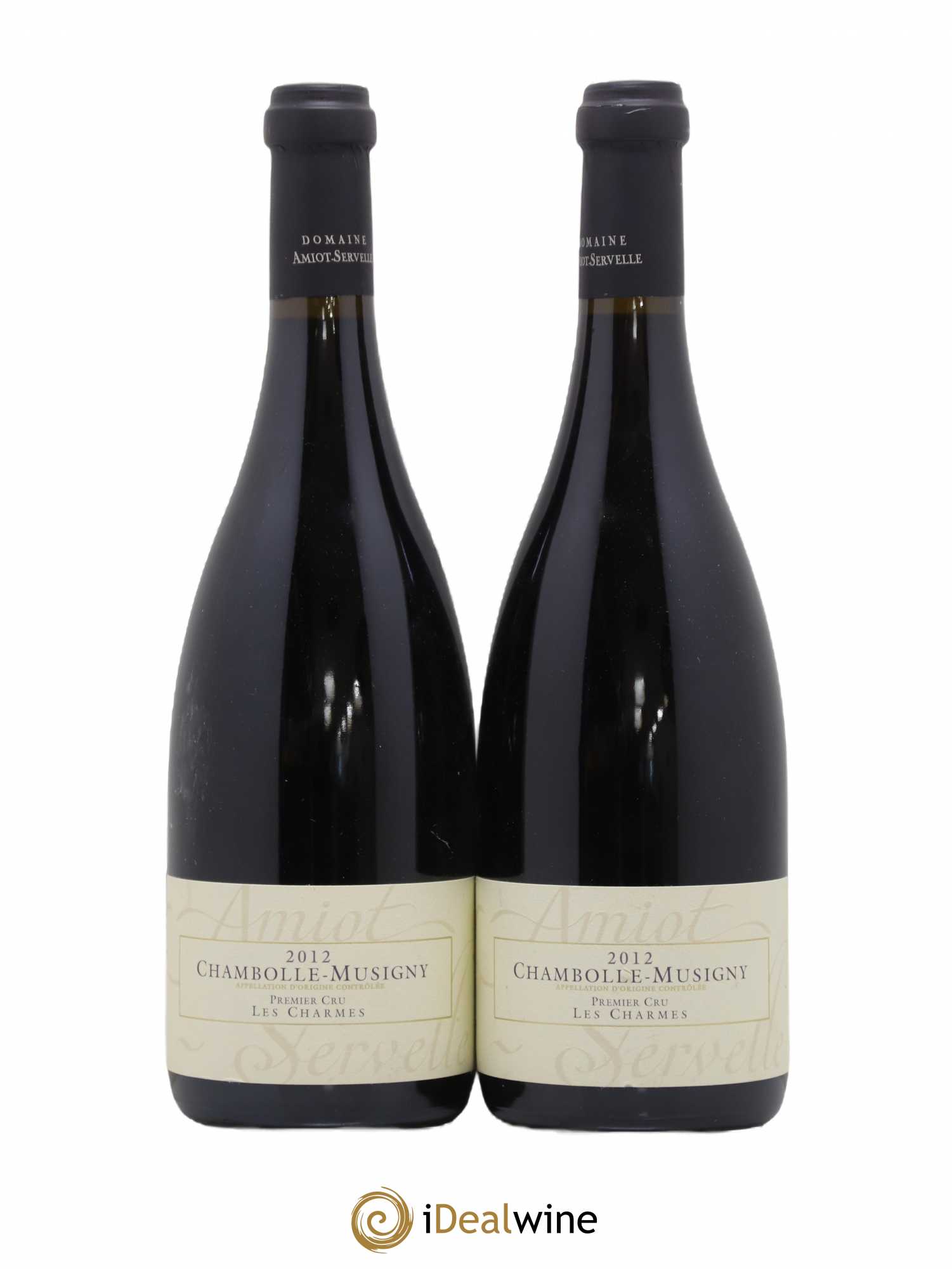 Chambolle-Musigny 1er Cru Les Charmes Amiot-Servelle 2012 - Lot de 2 bouteilles - 0