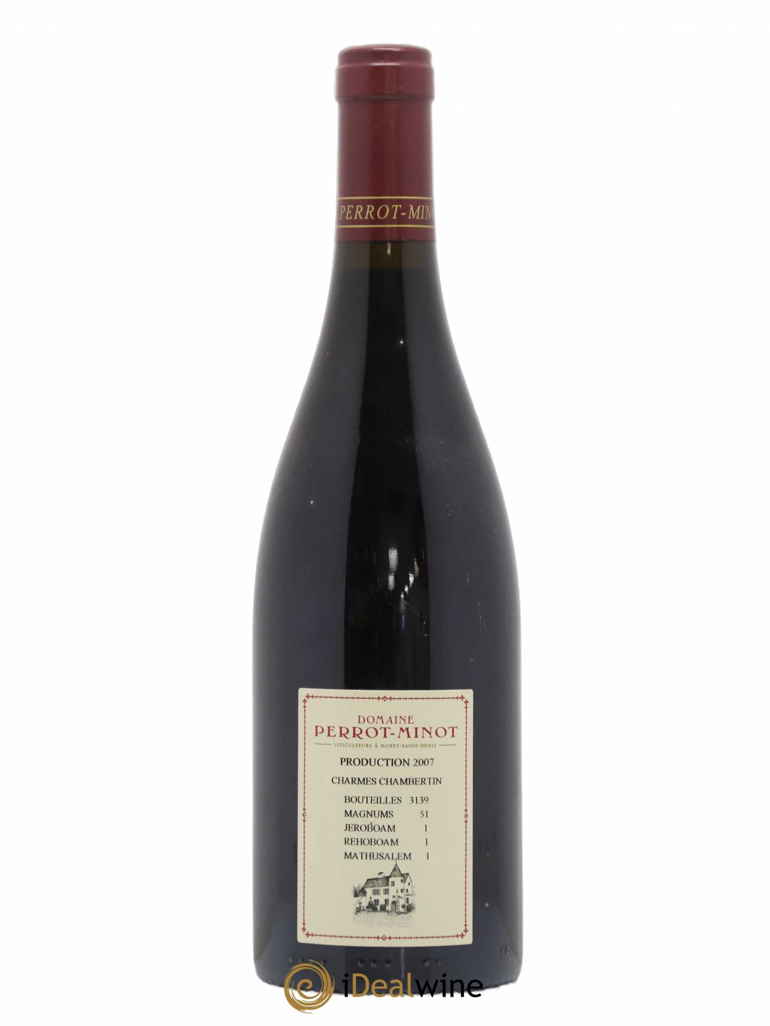 Charmes-Chambertin Grand Cru Vieilles Vignes Perrot-Minot 2007 - Lot de 1 bouteille - 1