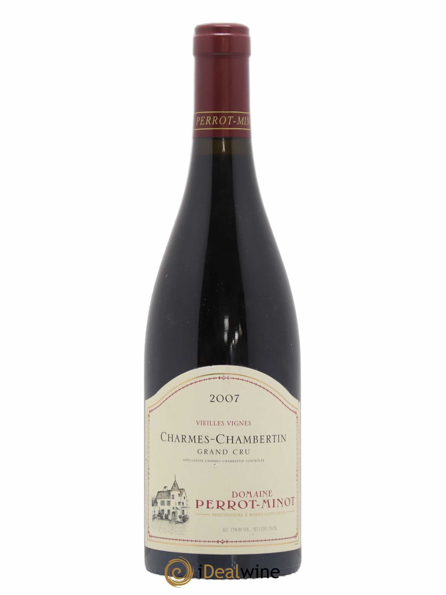 Charmes-Chambertin Grand Cru Vieilles Vignes Perrot-Minot 2007 - Lot de 1 bouteille - 0