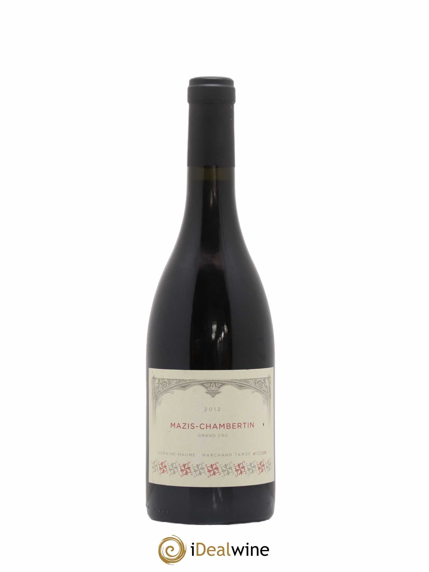 Mazis-Chambertin Grand Cru Domaine Marchand Tawse Maume 2012 - Posten von 1 Flasche - 0