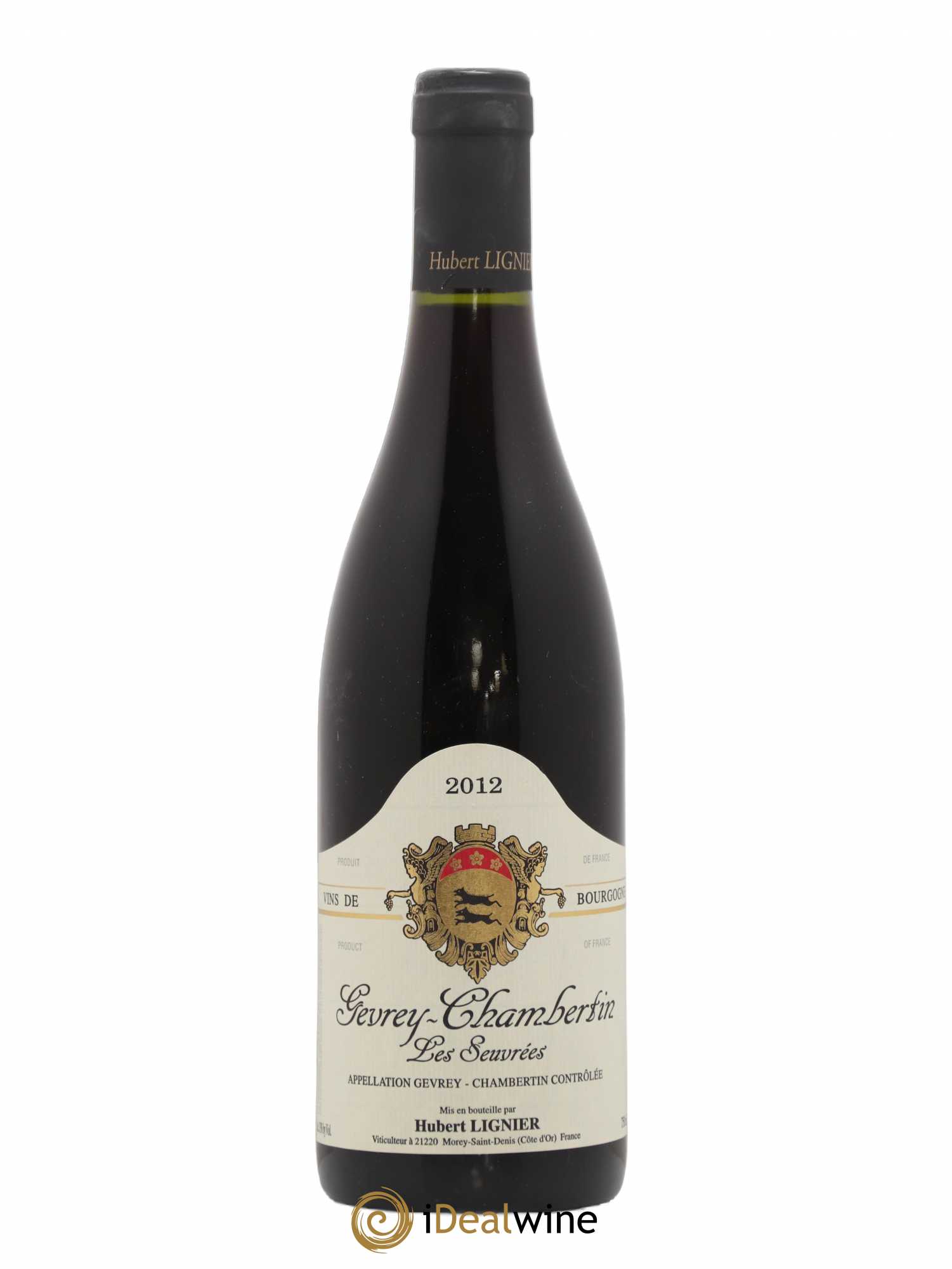 Gevrey-Chambertin Seuvrées Hubert Lignier (Domaine) 2012 - Lot de 1 bouteille - 0