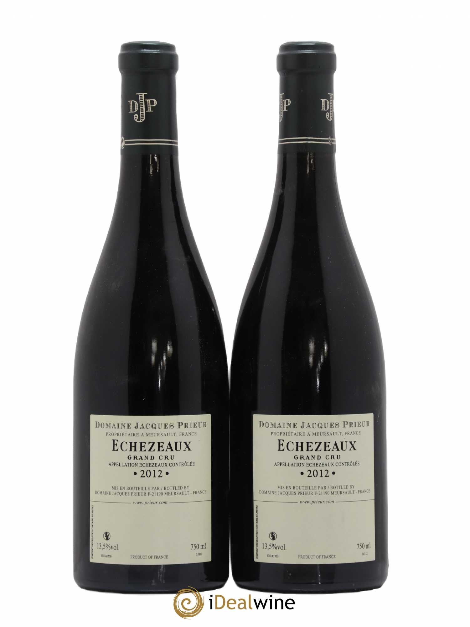 Echezeaux Grand Cru Jacques Prieur (Domaine) 2012 - Lot de 2 bouteilles - 1