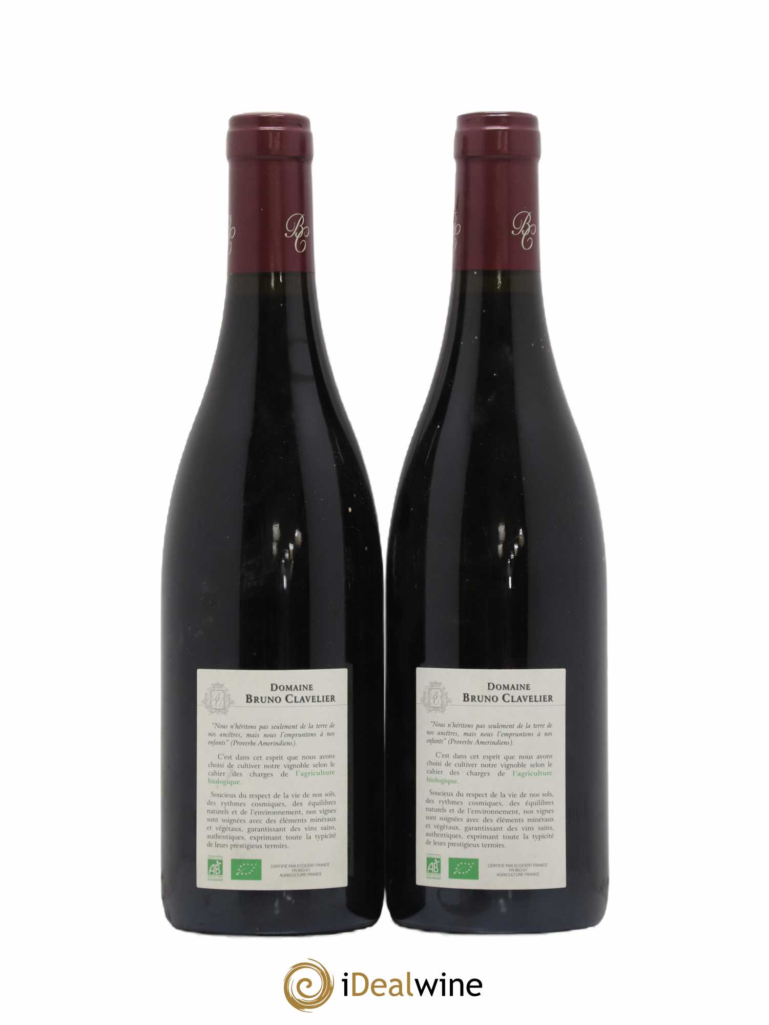 Vosne-Romanée 1er Cru Les Beaux Monts Vieilles vignes  Bruno Clavelier 2012 - Lot of 2 bottles - 1