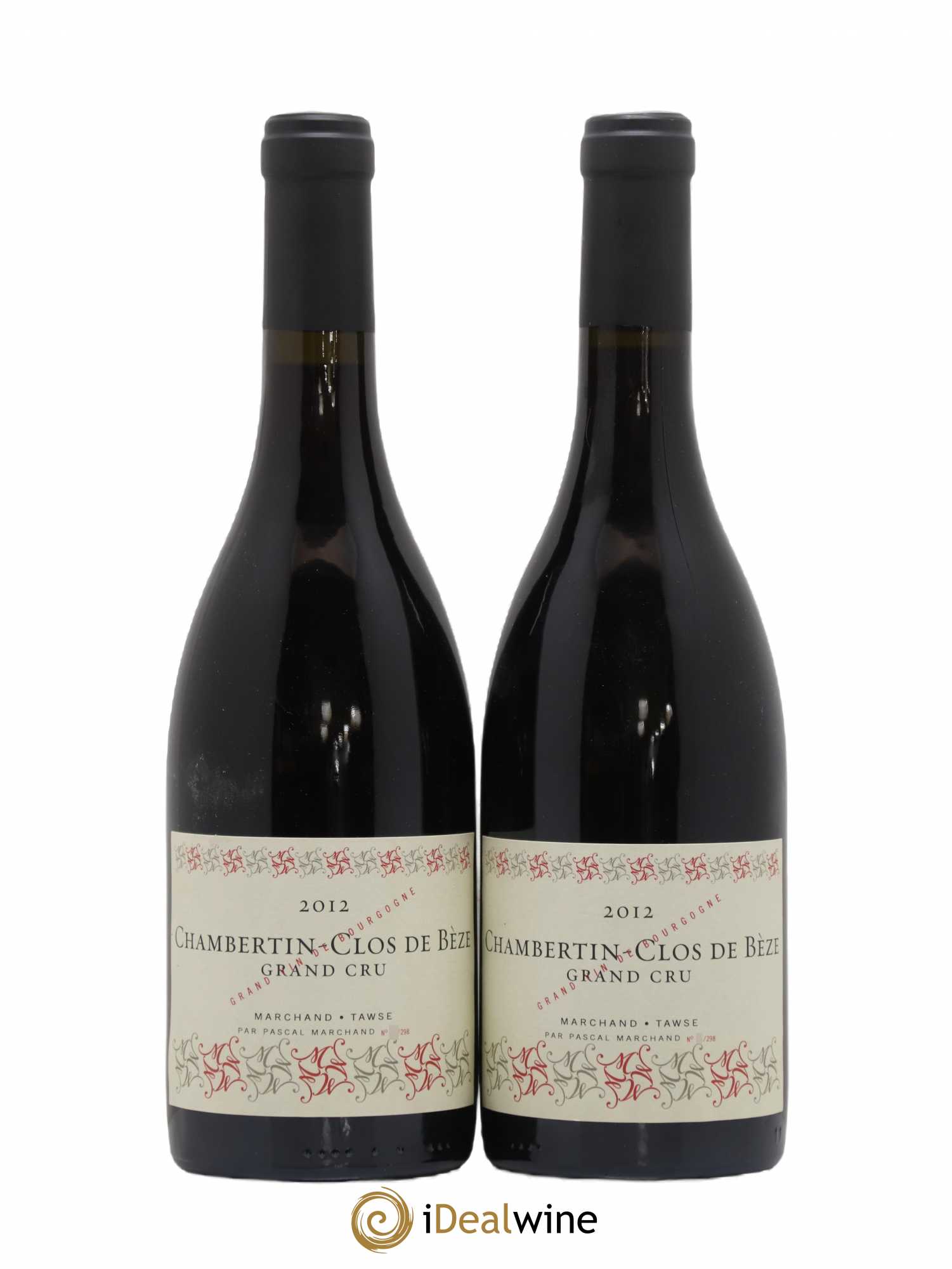 Chambertin Clos de Bèze Grand Cru Domaine Marchand Tawse 2012 - Lot de 2 bouteilles - 0