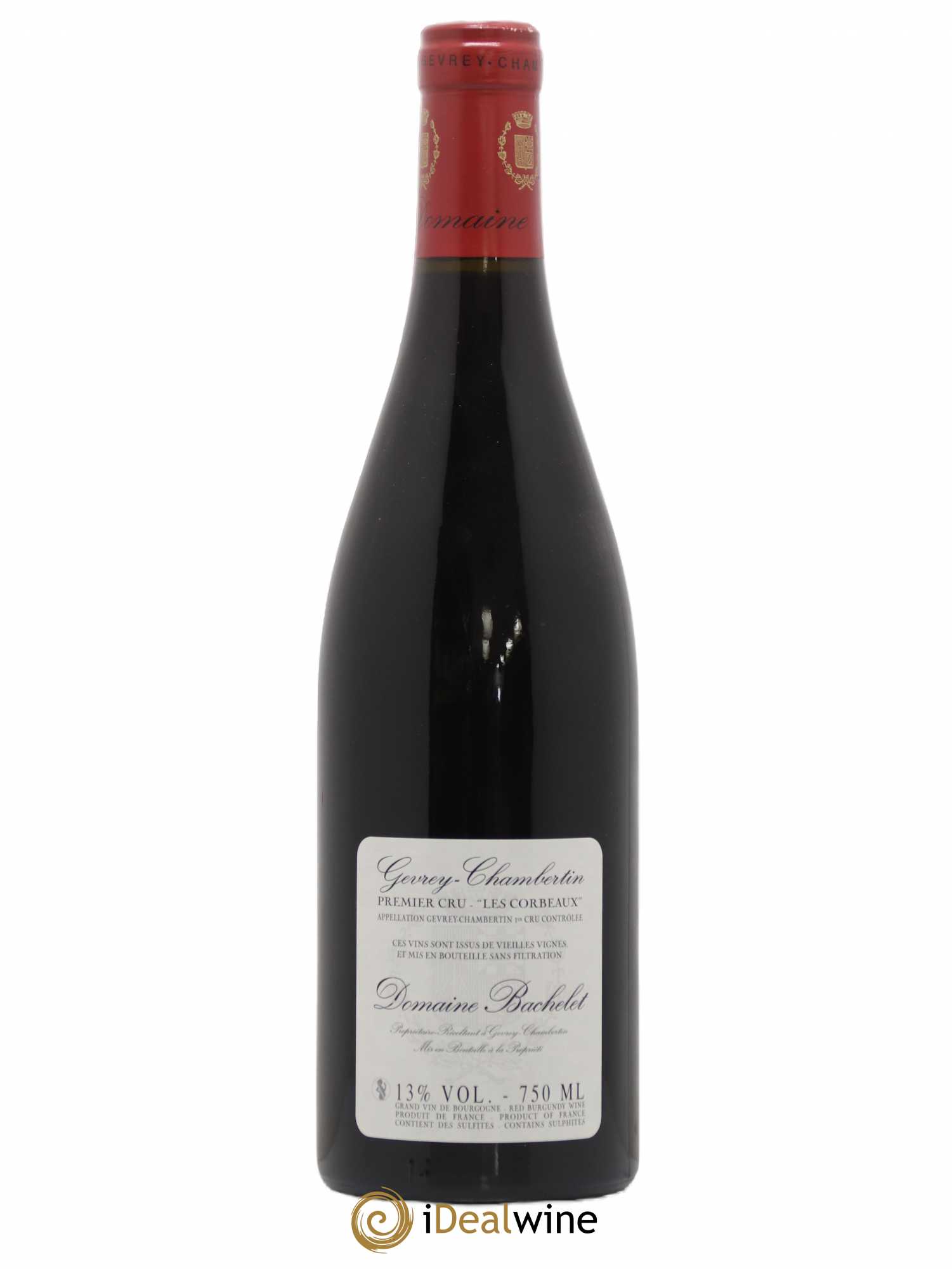 Gevrey-Chambertin 1er Cru Les Corbeaux Vieilles Vignes Denis Bachelet (Domaine) 2012 - Lot de 1 bouteille - 1