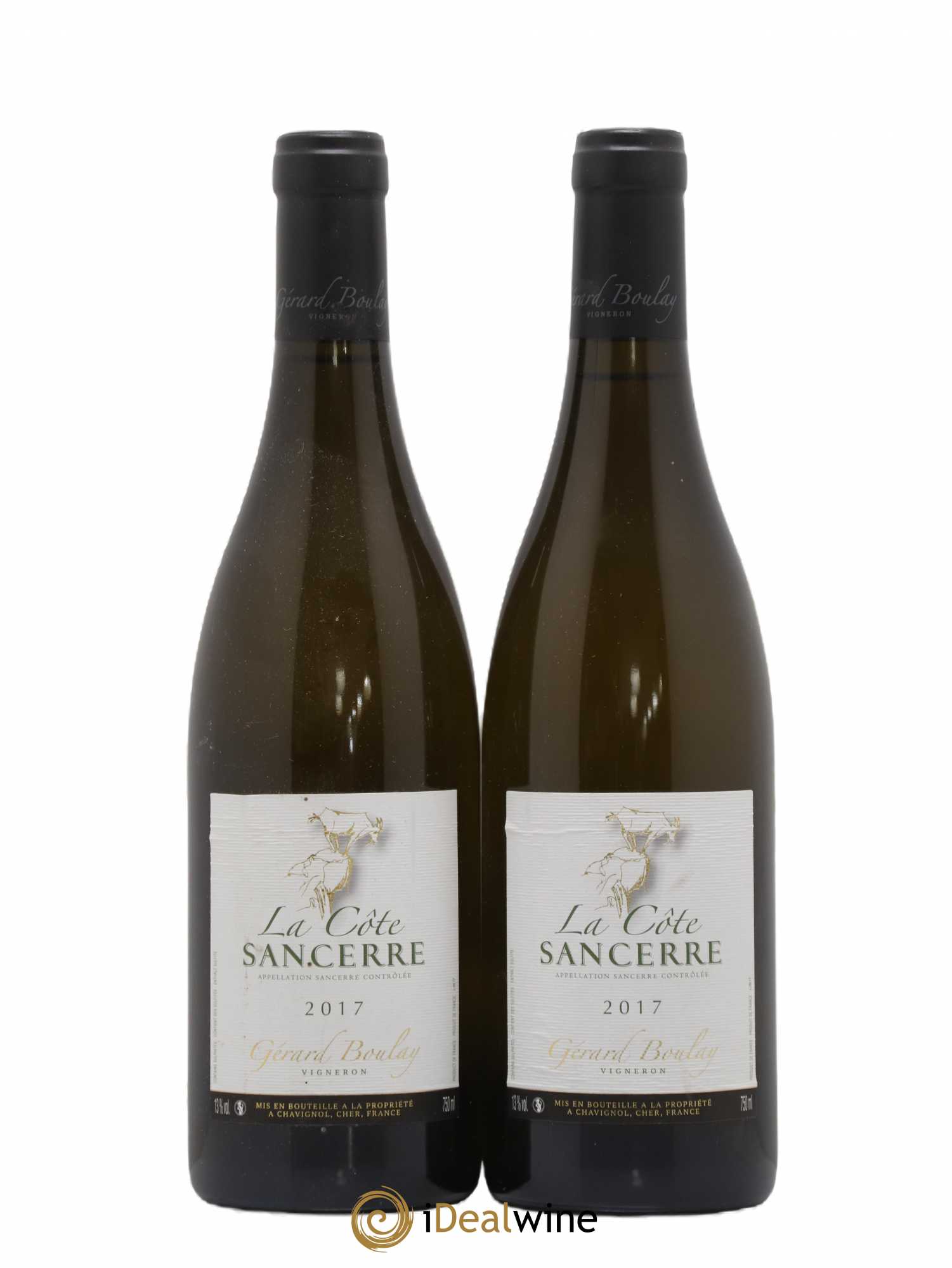 Sancerre La Côte Gérard Boulay 2017 - Lot de 2 bouteilles - 0