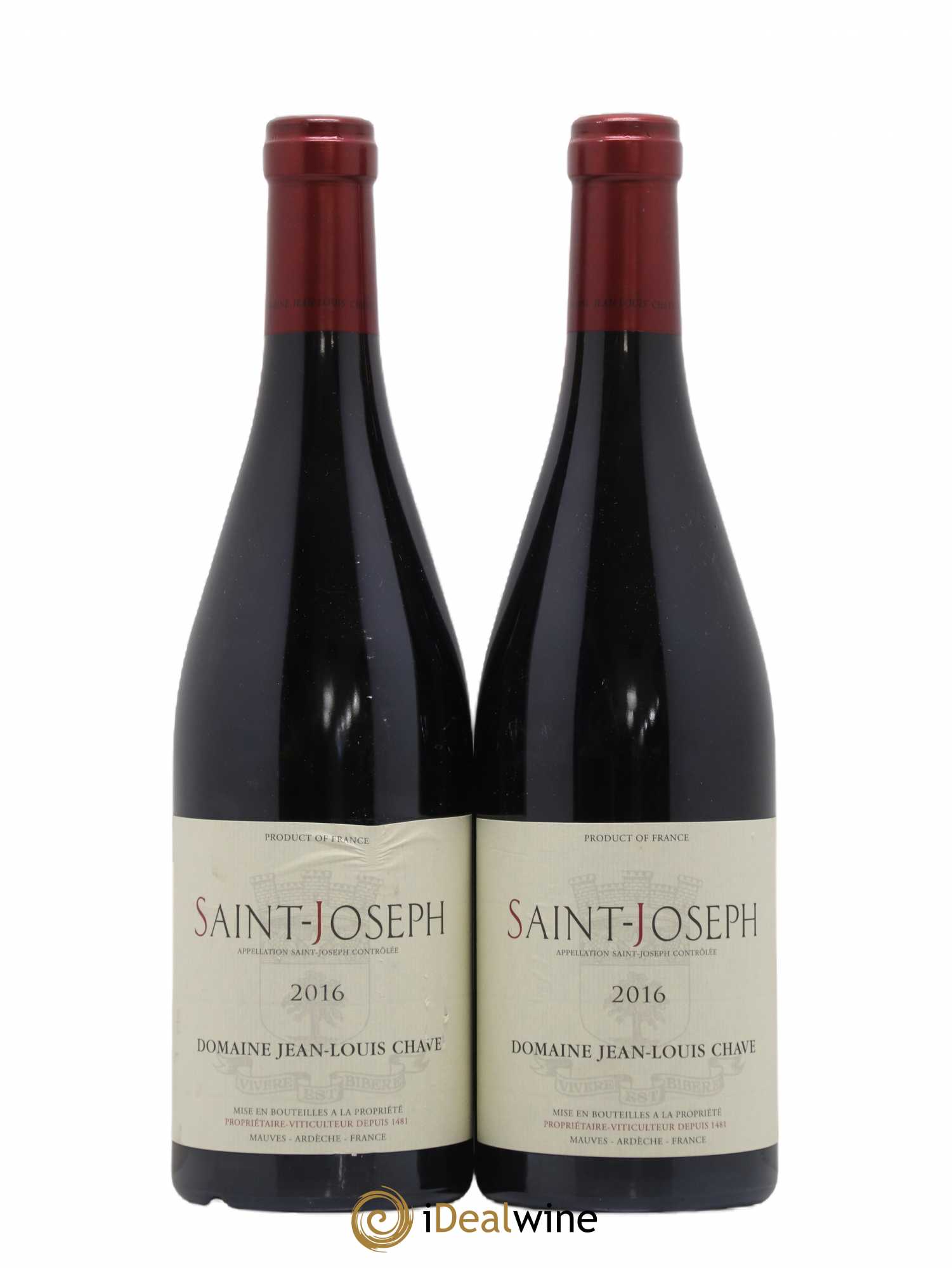 Saint-Joseph Jean-Louis Chave 2016 - Lot de 2 bouteilles - 0