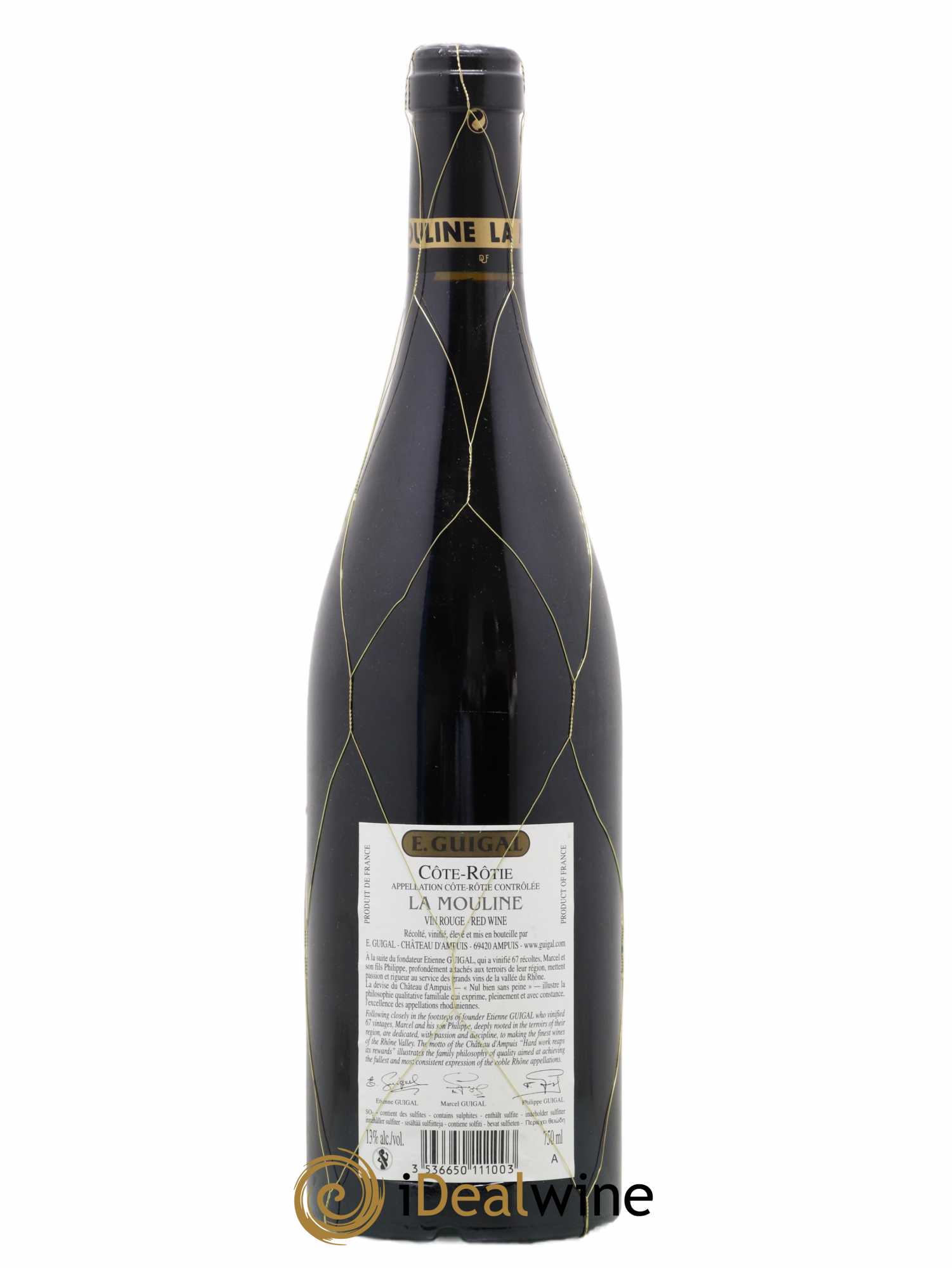 Côte-Rôtie La Mouline Guigal 2009 - Lot de 1 bouteille - 1