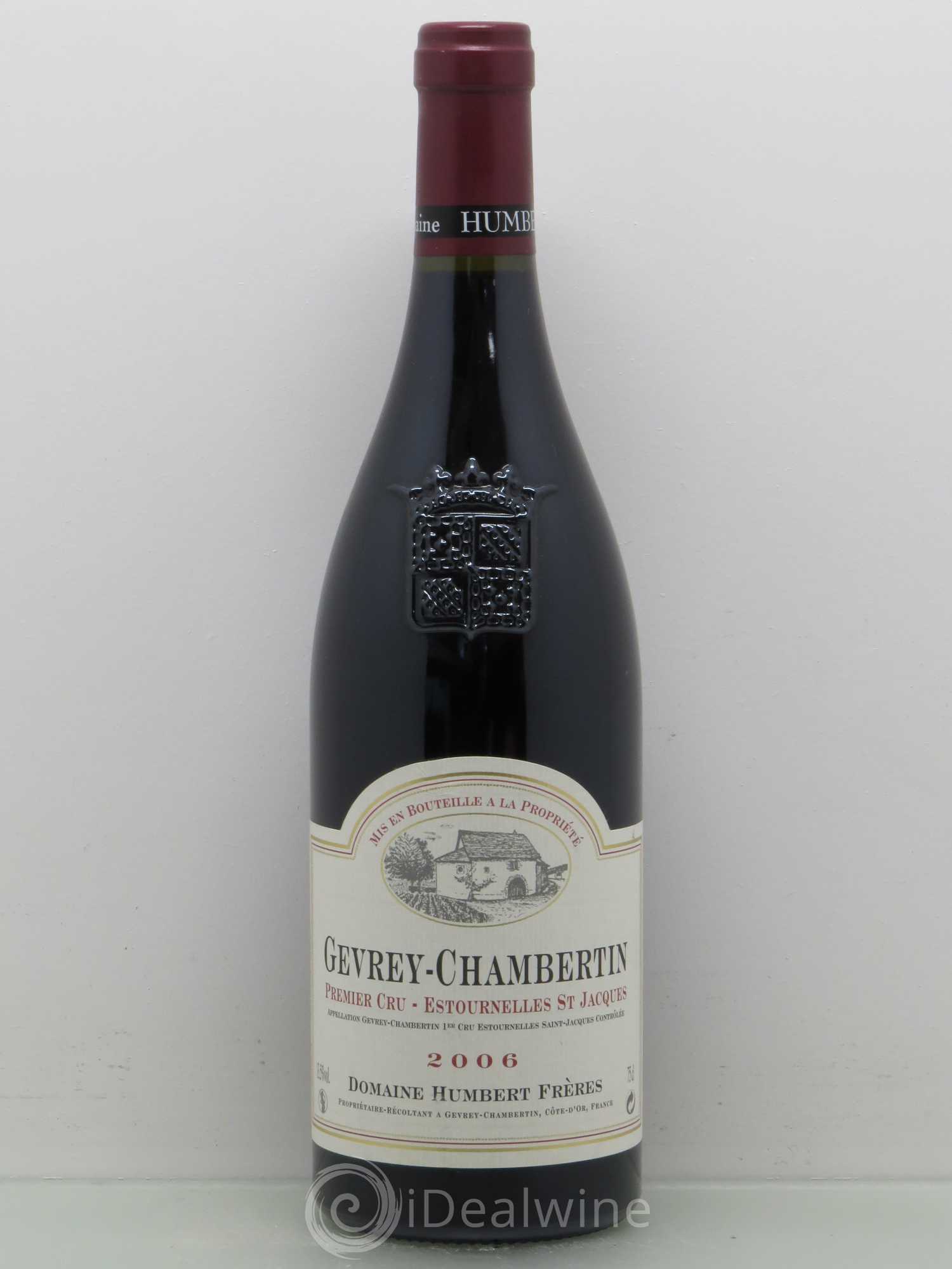 Gevrey-Chambertin 1er Cru Estournelles Saint-Jacques Humbert (Domaine) 2006 - Lot de 1 bouteille - 0