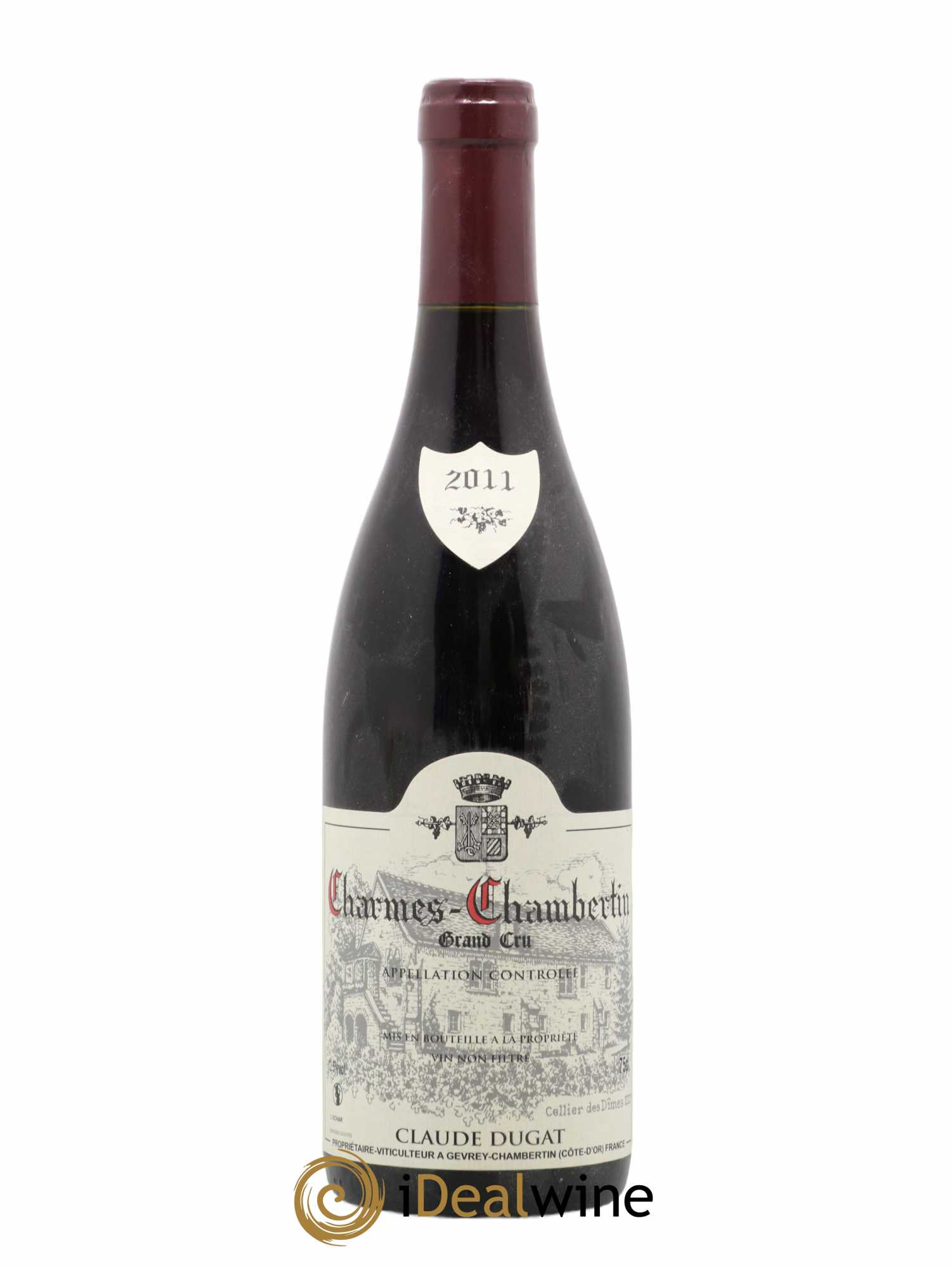 Charmes-Chambertin Grand Cru Claude Dugat 2011 - Lot de 1 bouteille - 0
