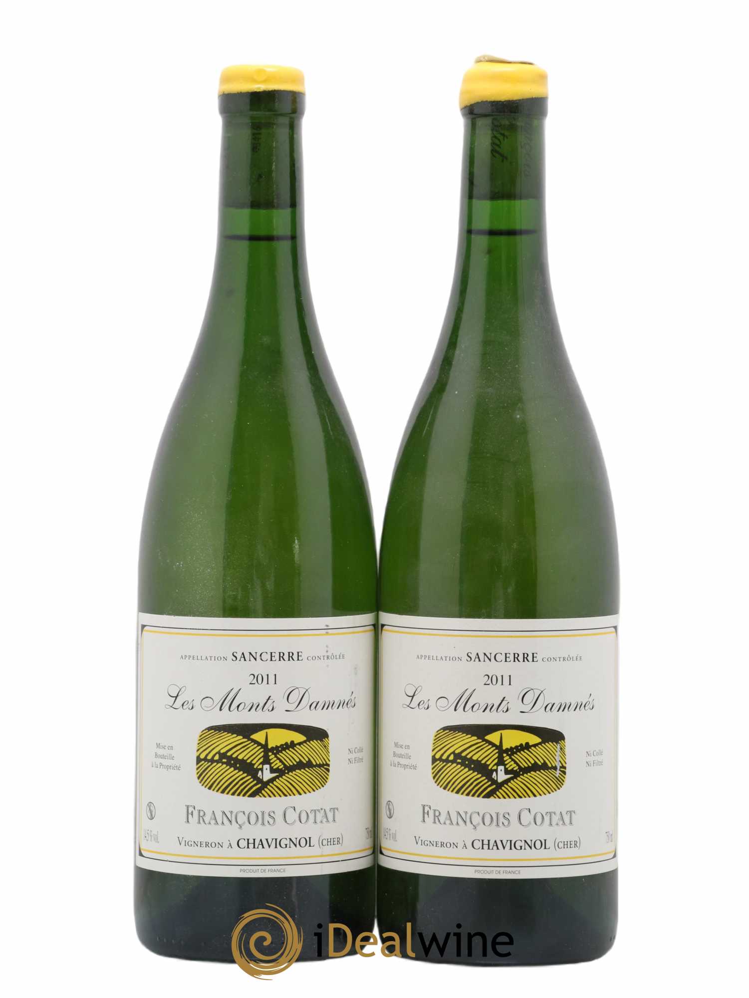 Sancerre Les Monts Damnés François Cotat 2011 - Lot de 2 bouteilles - 0