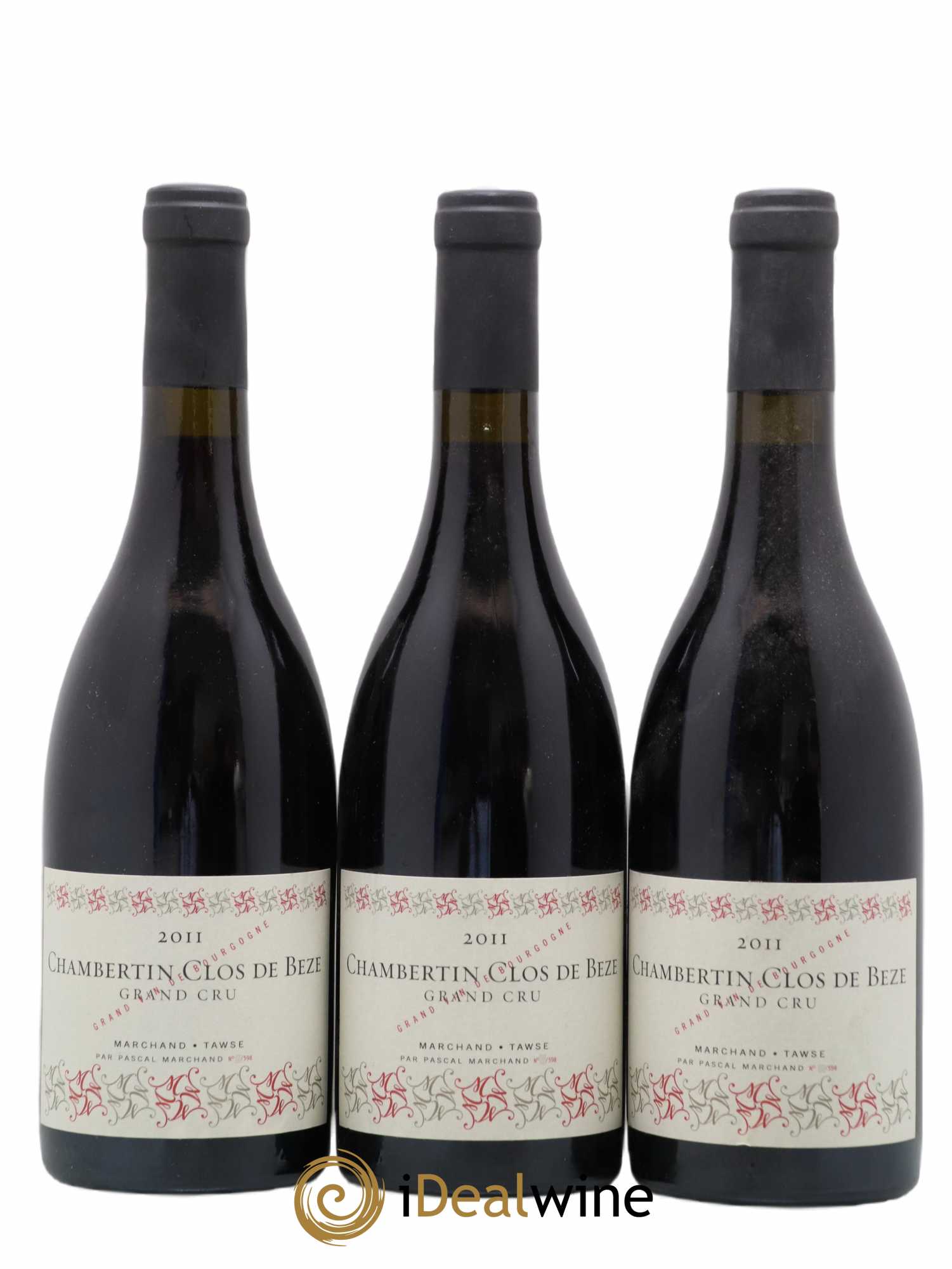 Chambertin Clos de Bèze Grand Cru Domaine Marchand Tawse 2011 - Lot de 3 bouteilles - 0