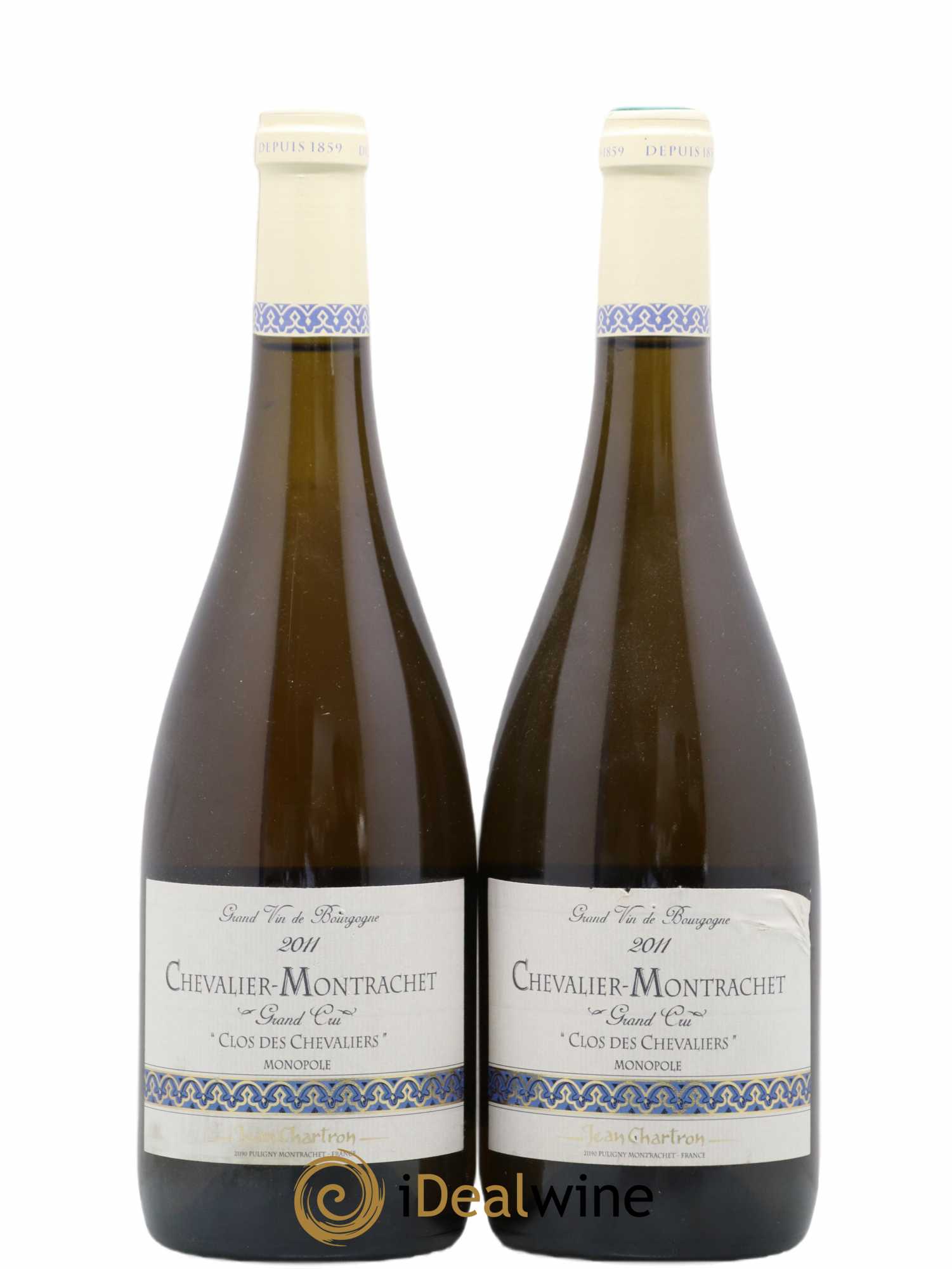 Chevalier-Montrachet Grand Cru Clos des Chevaliers Jean Chartron (Domaine) 2011 - Lot de 2 bouteilles - 0