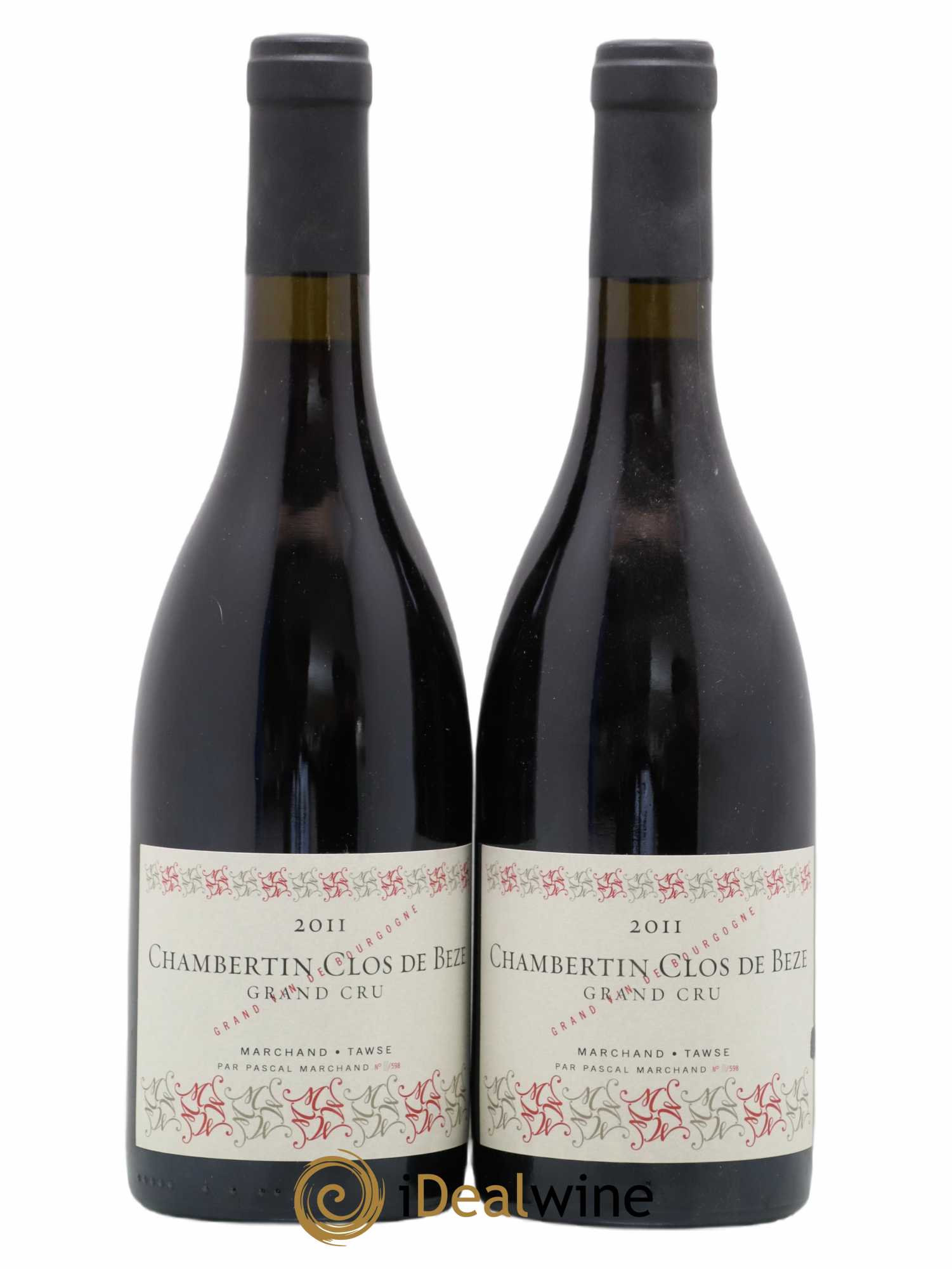 Chambertin Clos de Bèze Grand Cru Domaine Marchand Tawse 2011 - Lot de 2 bouteilles - 0
