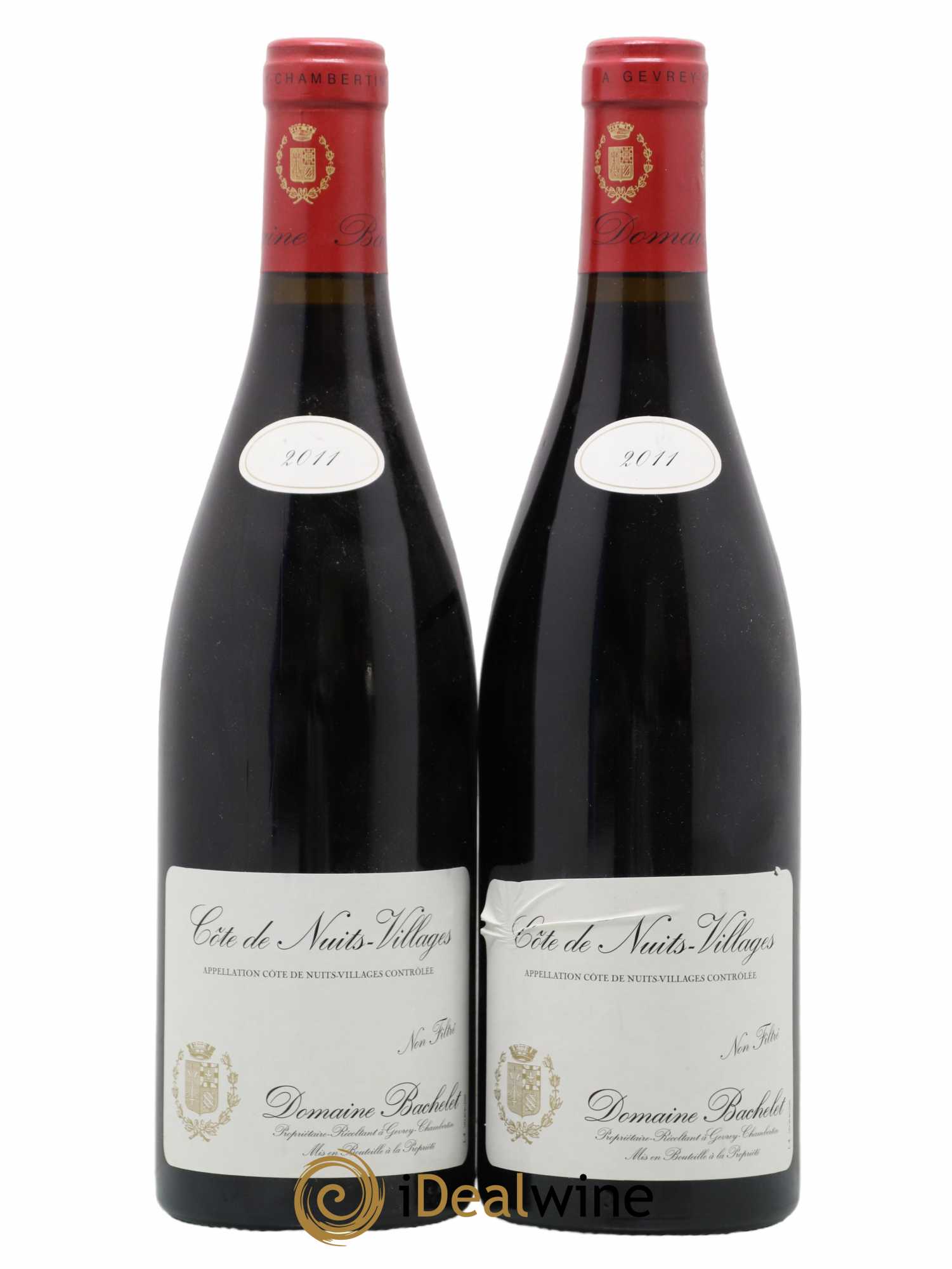 Côte de Nuits-Villages Denis Bachelet (Domaine) 2011 - Lot de 2 bouteilles - 0