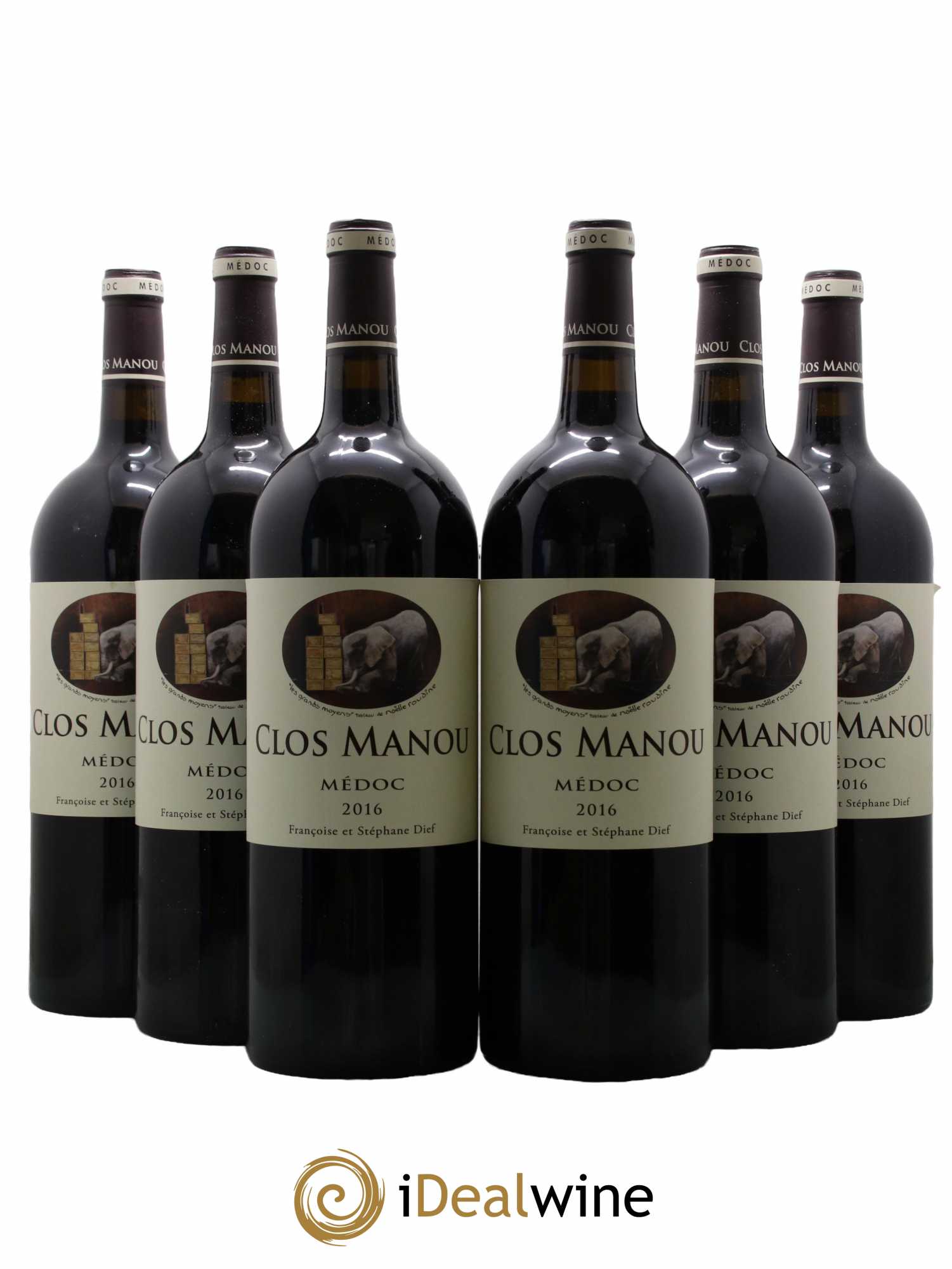 Clos Manou 2016 - Posten von 6 Magnum - 0