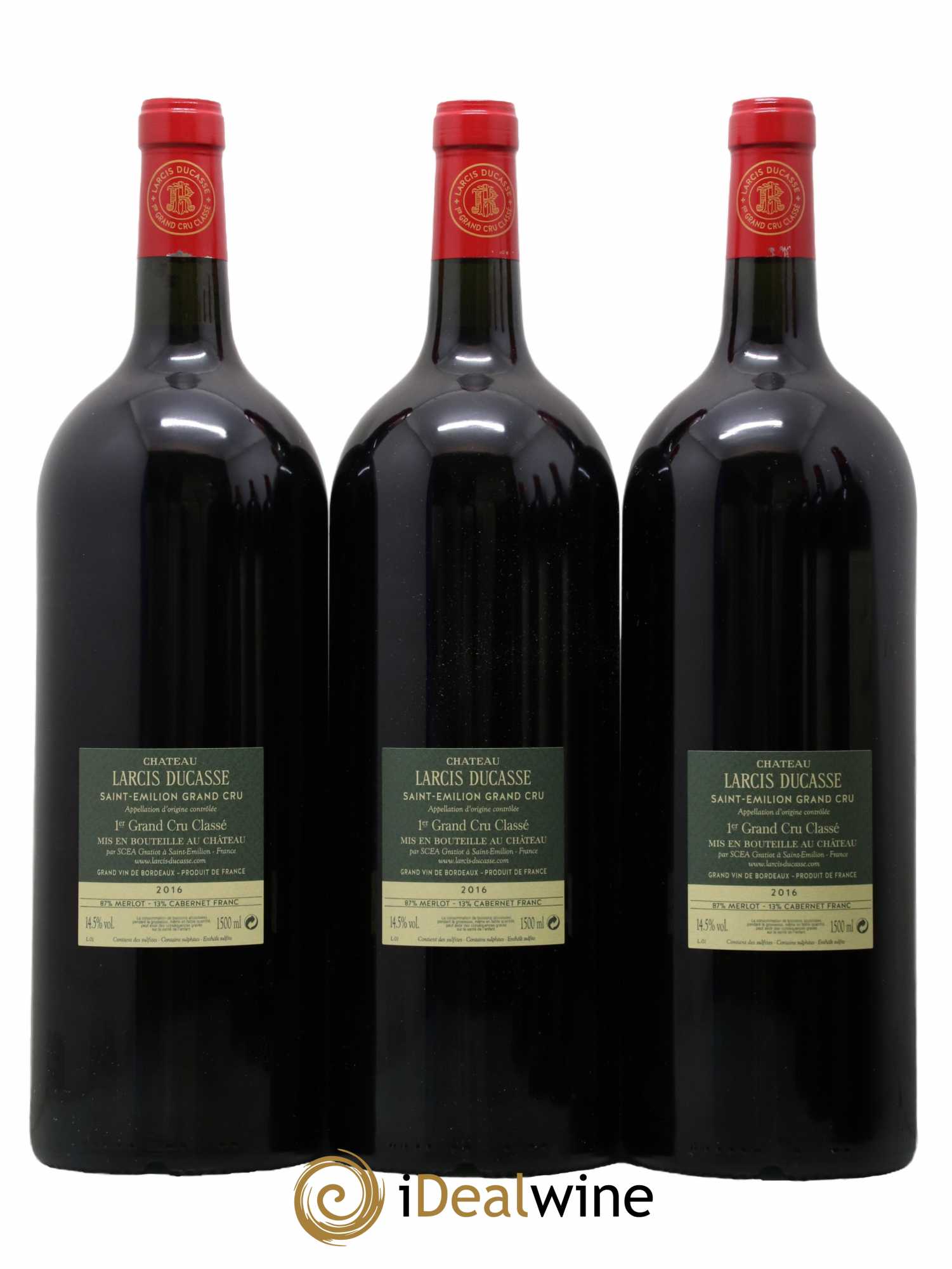 Château Larcis Ducasse 1er Grand Cru Classé B 2016 - Posten von 6 Magnum - 4